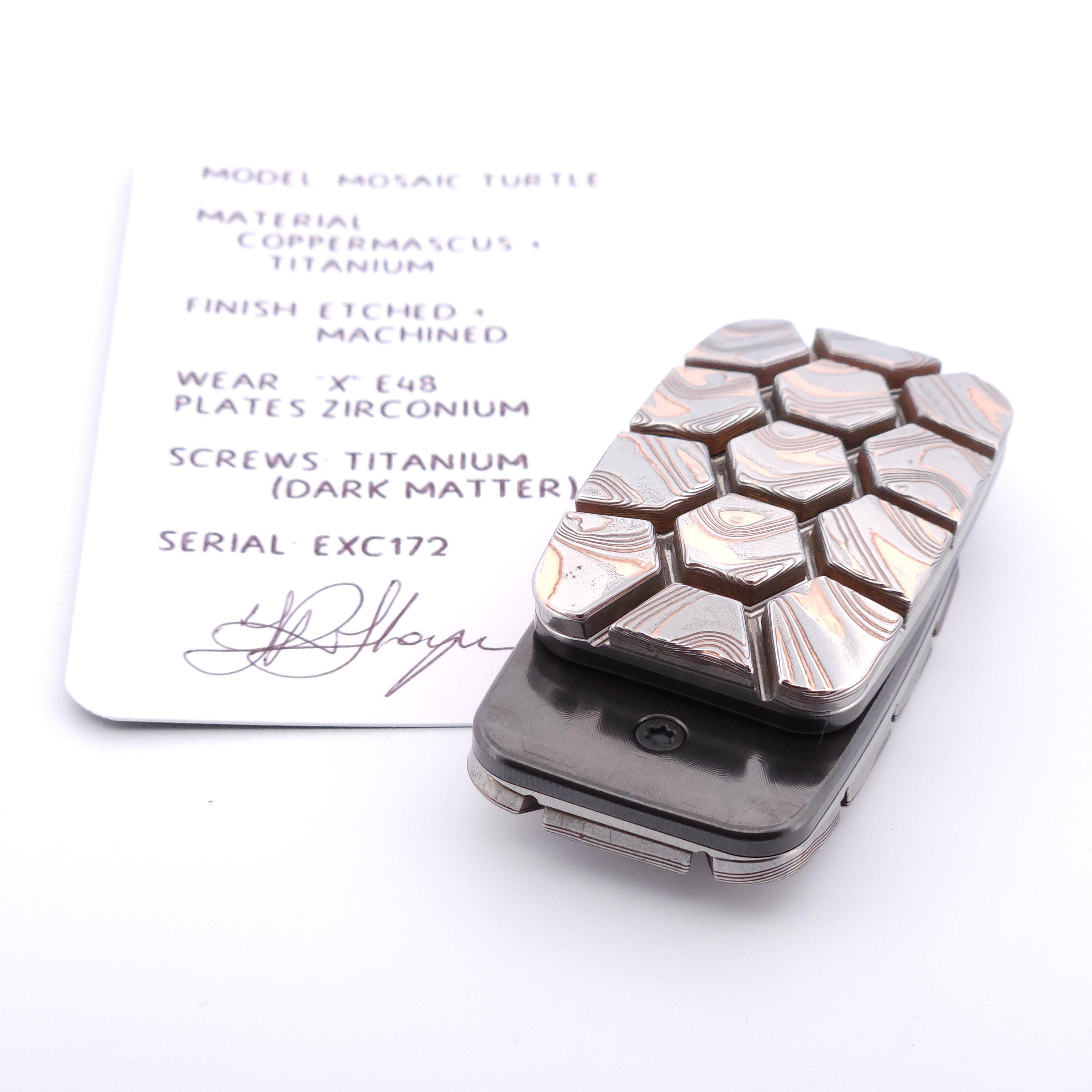 Exotic Custom Slider: EXC172 - Mosaic Turtle