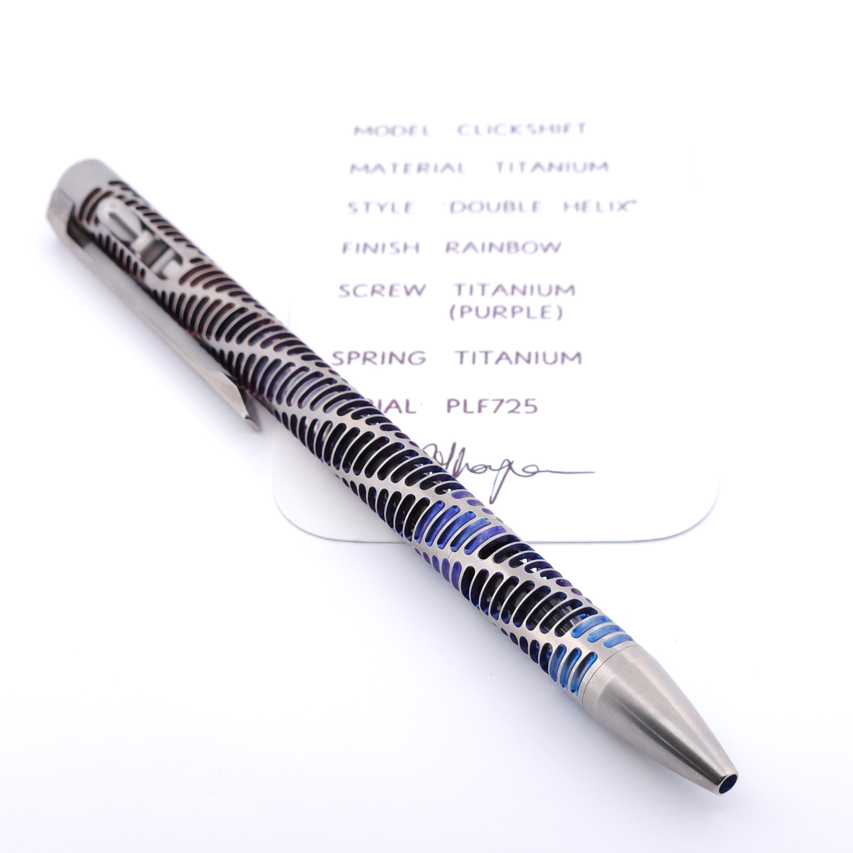PenLab™ Custom Pen: PLF725 - "Double Helix"