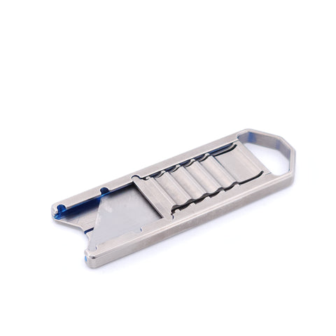 SlideClick™ Utility Blade Knife - Titanium - KA065