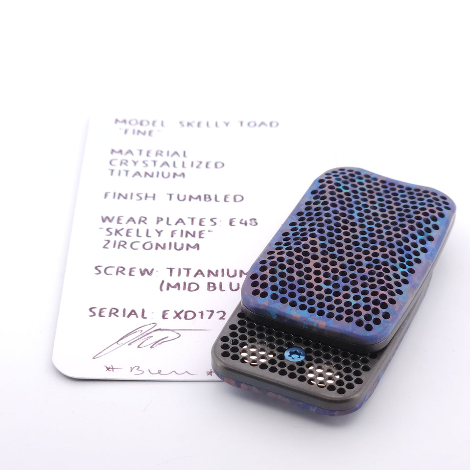 Exotic Custom Slider: EXD172 - Skelly Toad "Fine" *Blem*