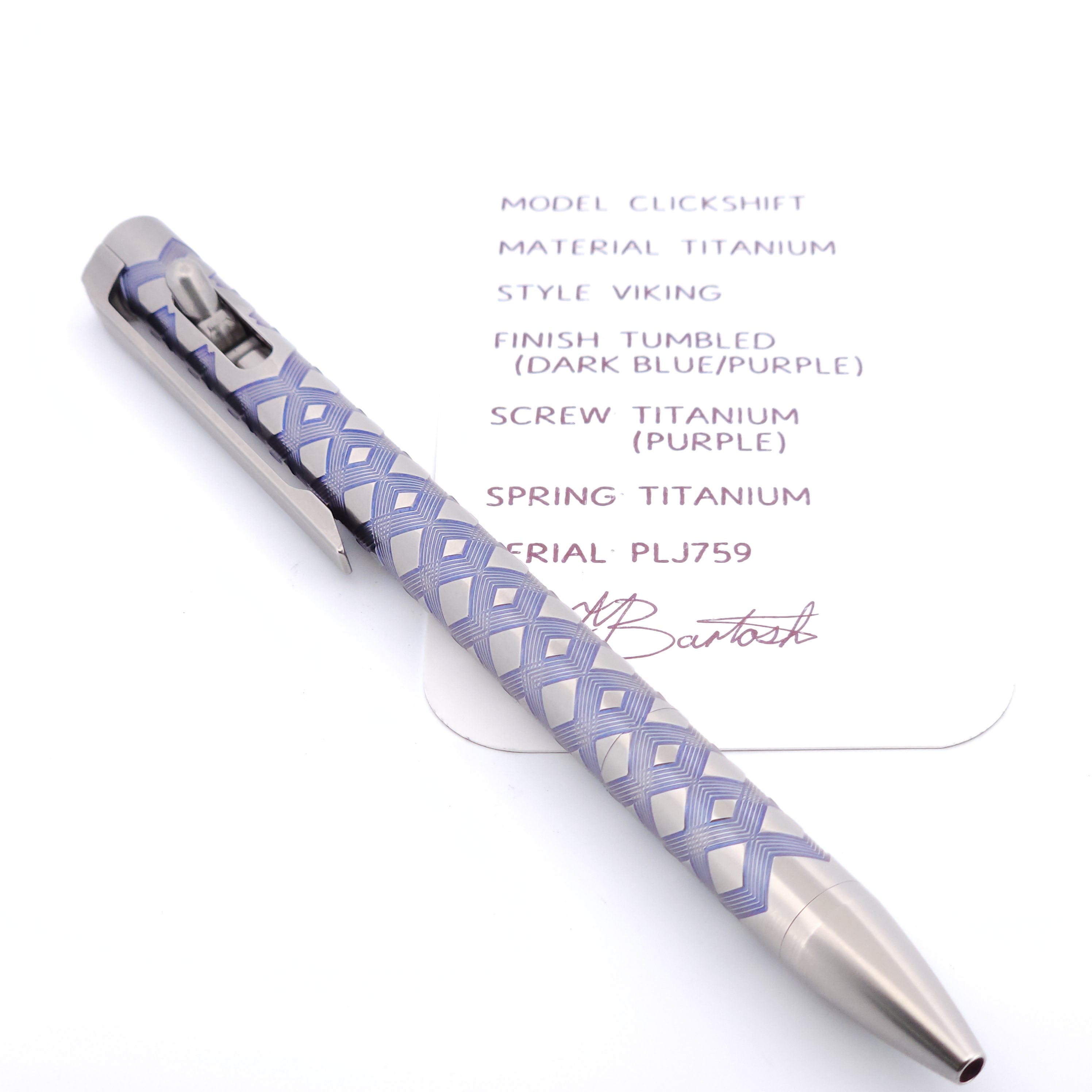 PenLab™ Custom Pen: PLJ759 - "Viking"