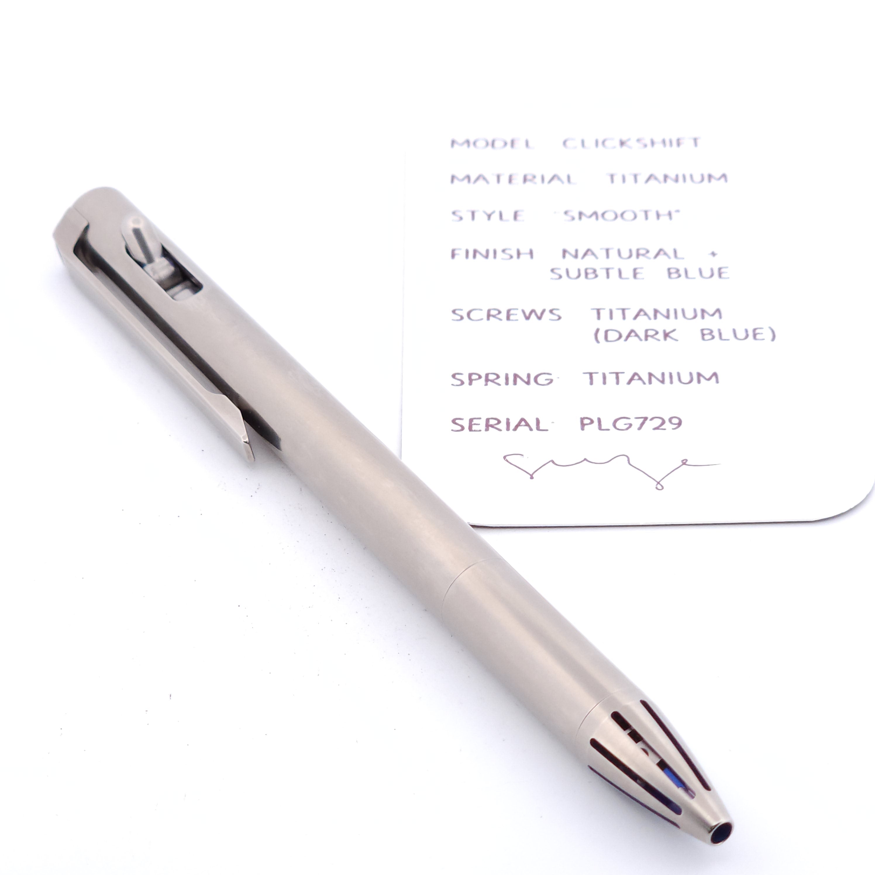 PenLab™ Custom Pen: PLG729 - "Smooth"
