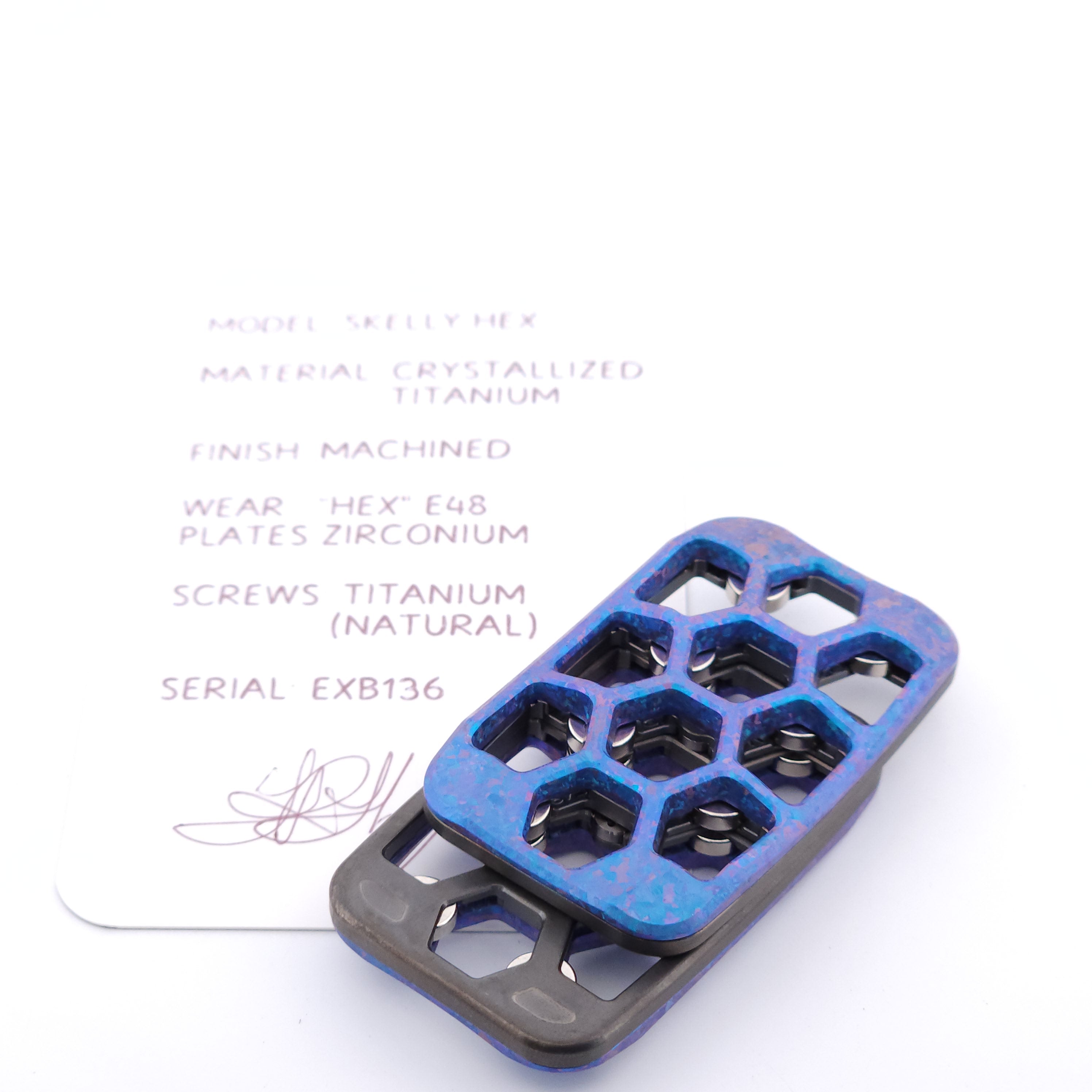 Exotic Custom Slider: EXB136 - Skelly Hex