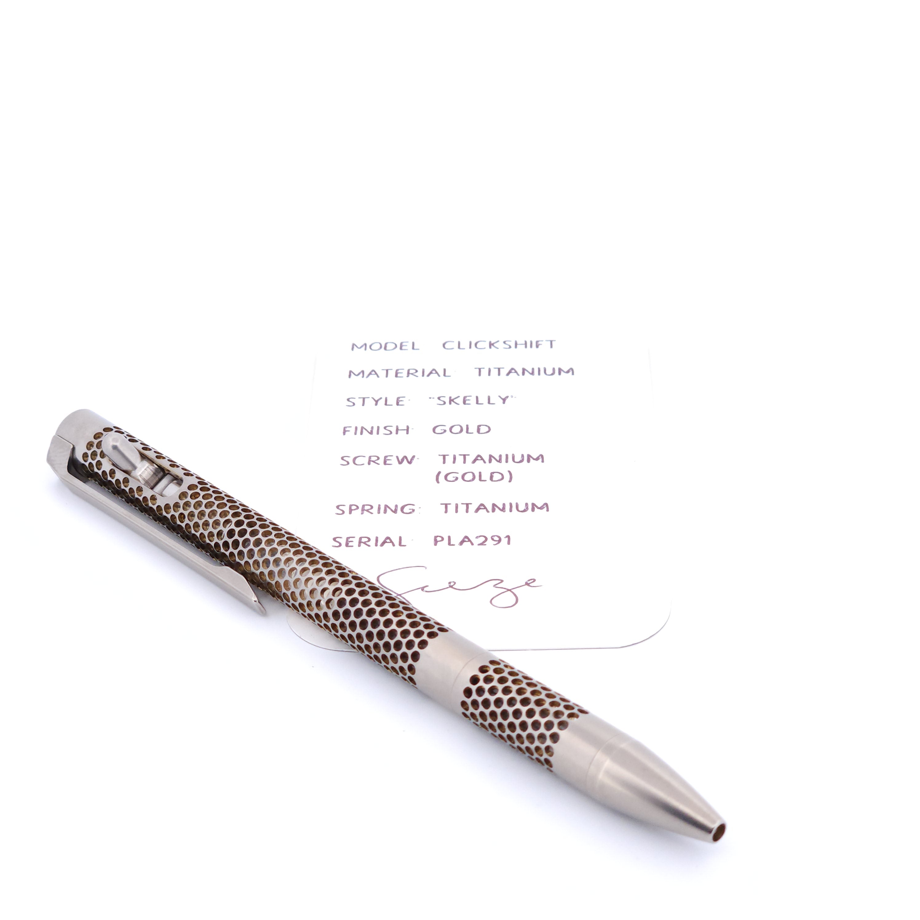 PenLab™ Custom Pen: PLA291