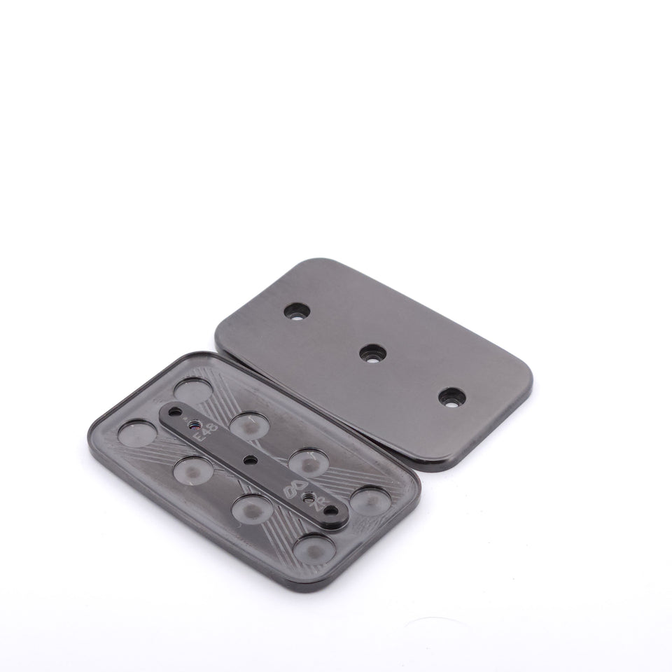 E48 "X" Plate Set - Zr- Triple Screw