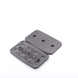 E48 "X" Plate Set - Zr- Triple Screw