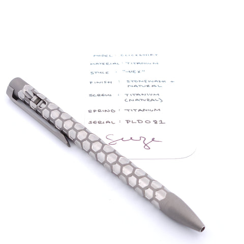 PenLab™ Custom Pen: PLD081- 