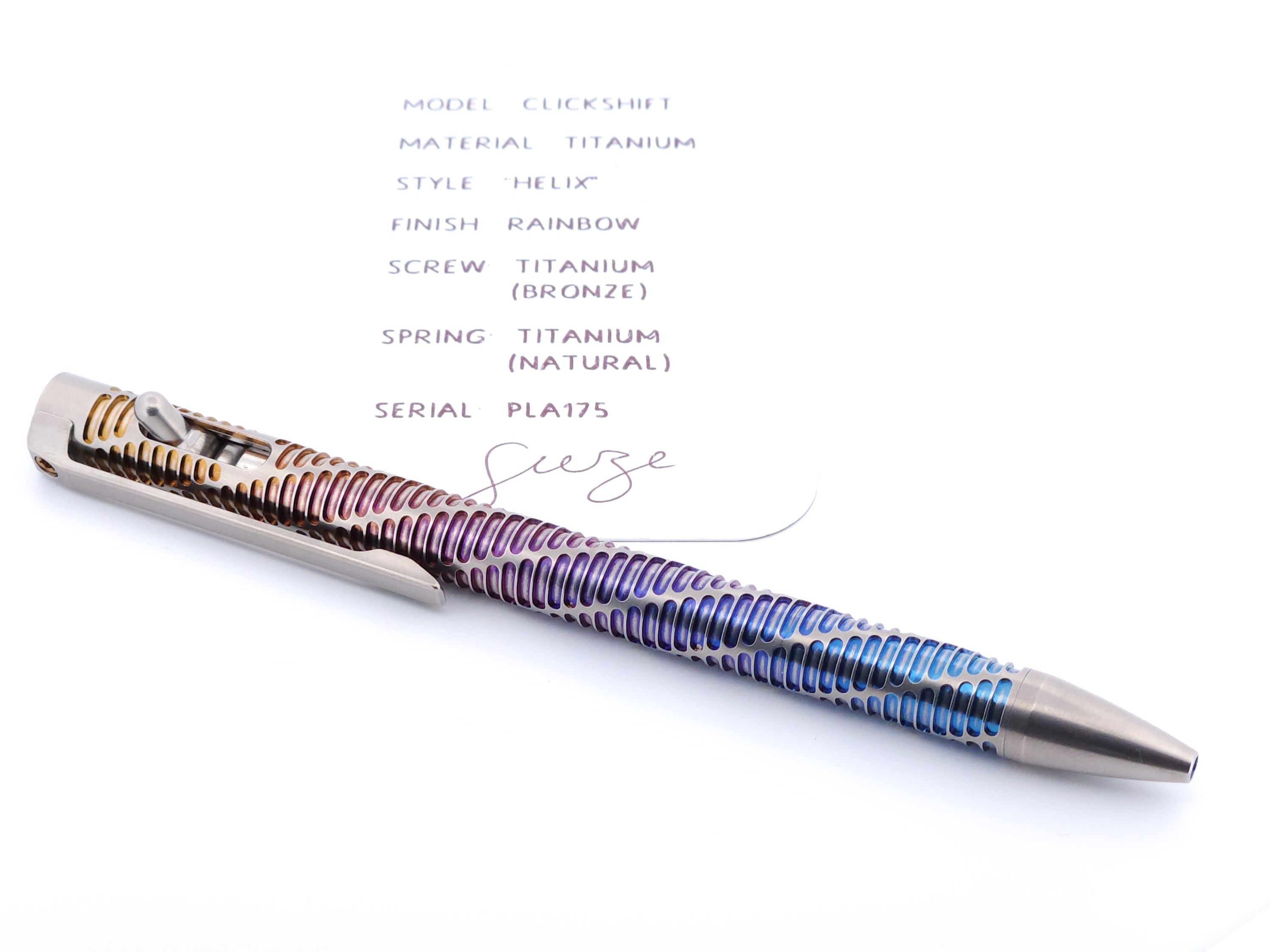 PenLab™ Custom Pen: PLA175