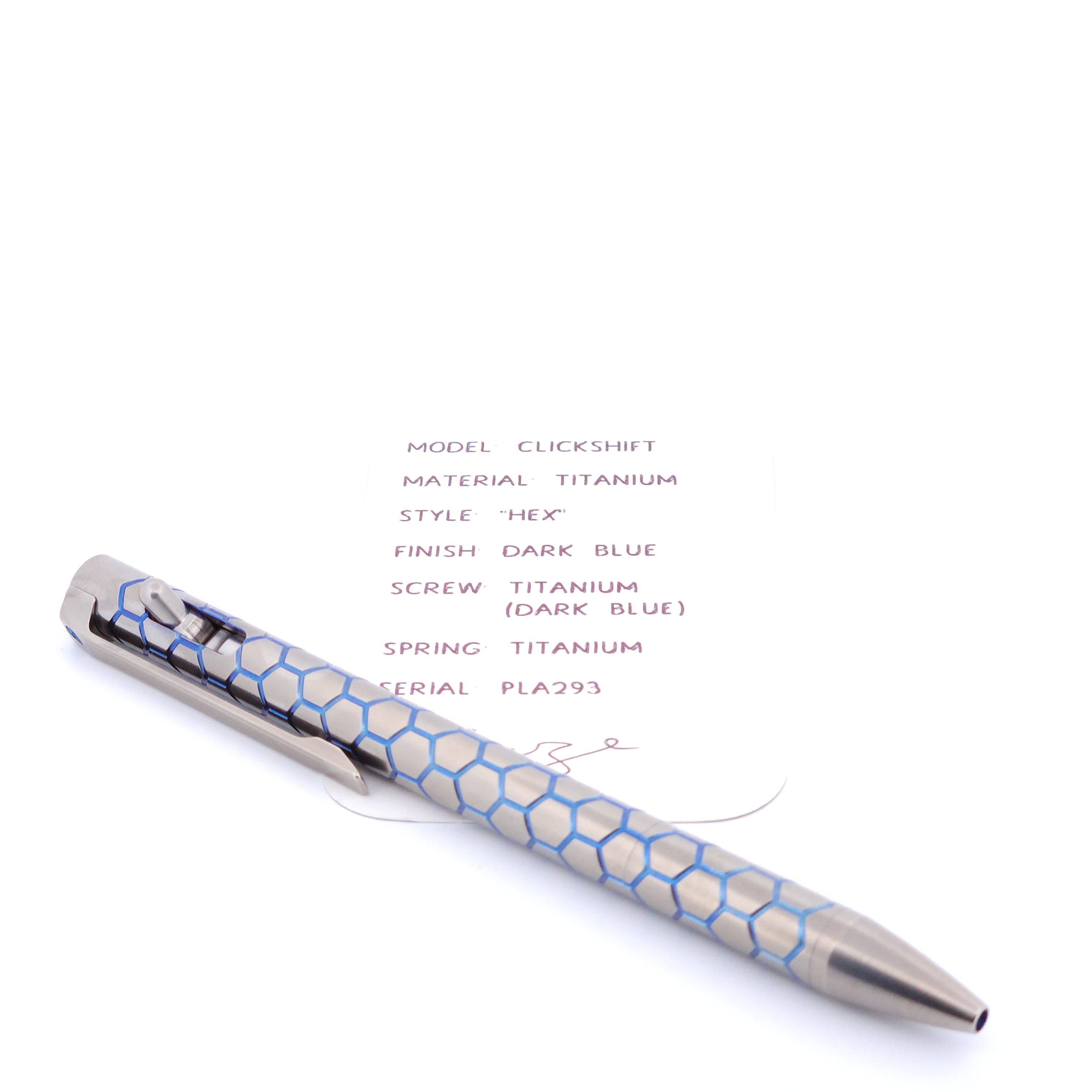 PenLab™ Custom Pen: PLA293