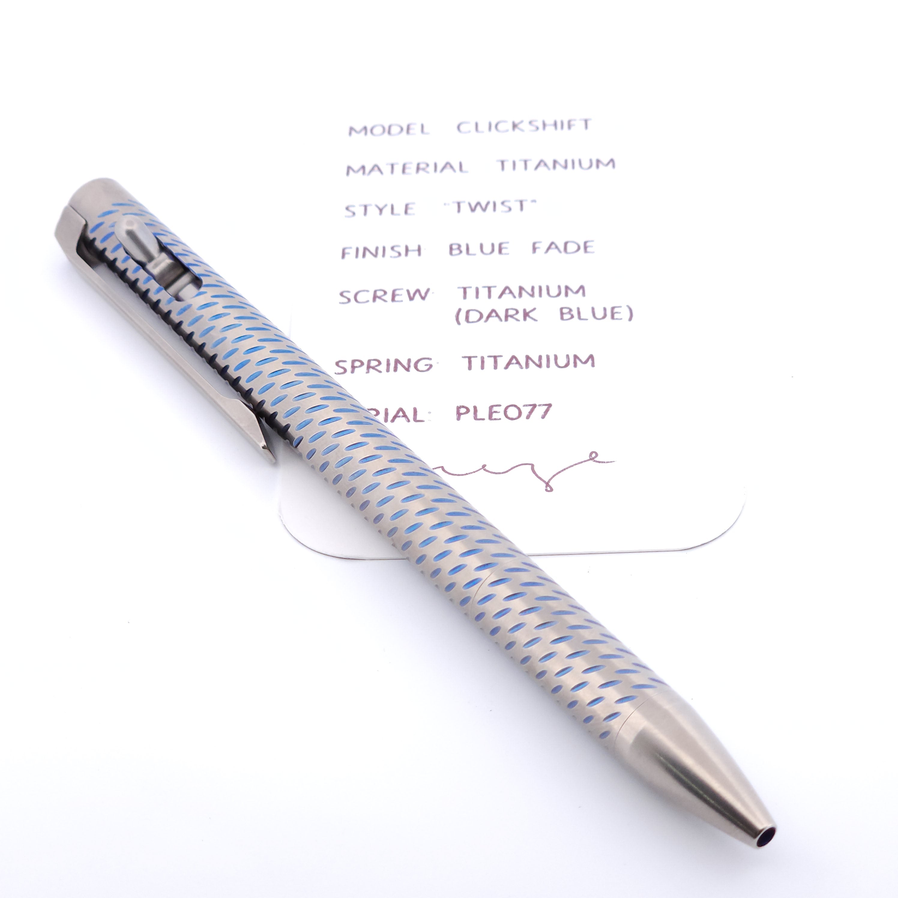 PenLab™ Custom Pen: PLE077 - "Twist"