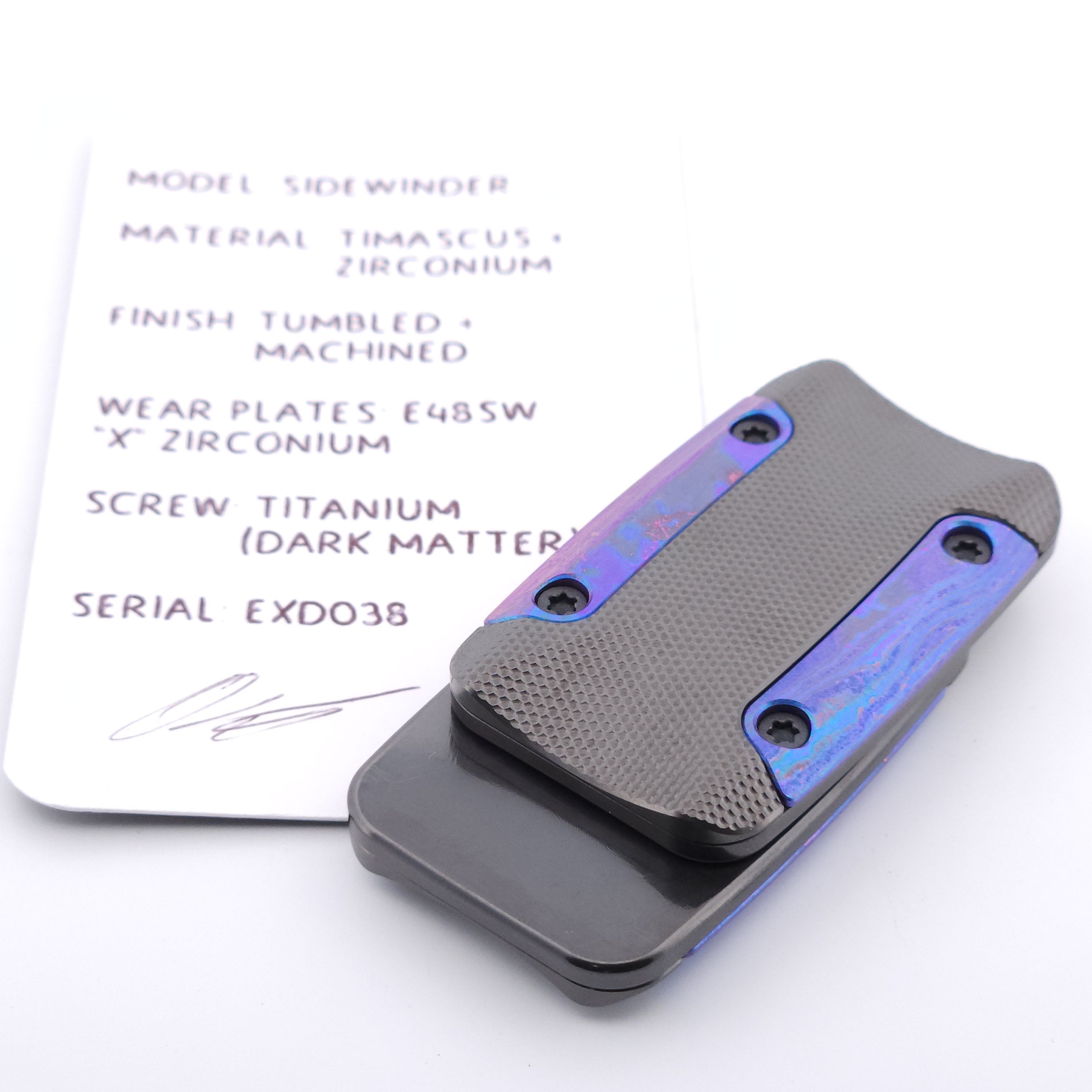 Exotic Custom Slider: EXD038 -  SideWinder