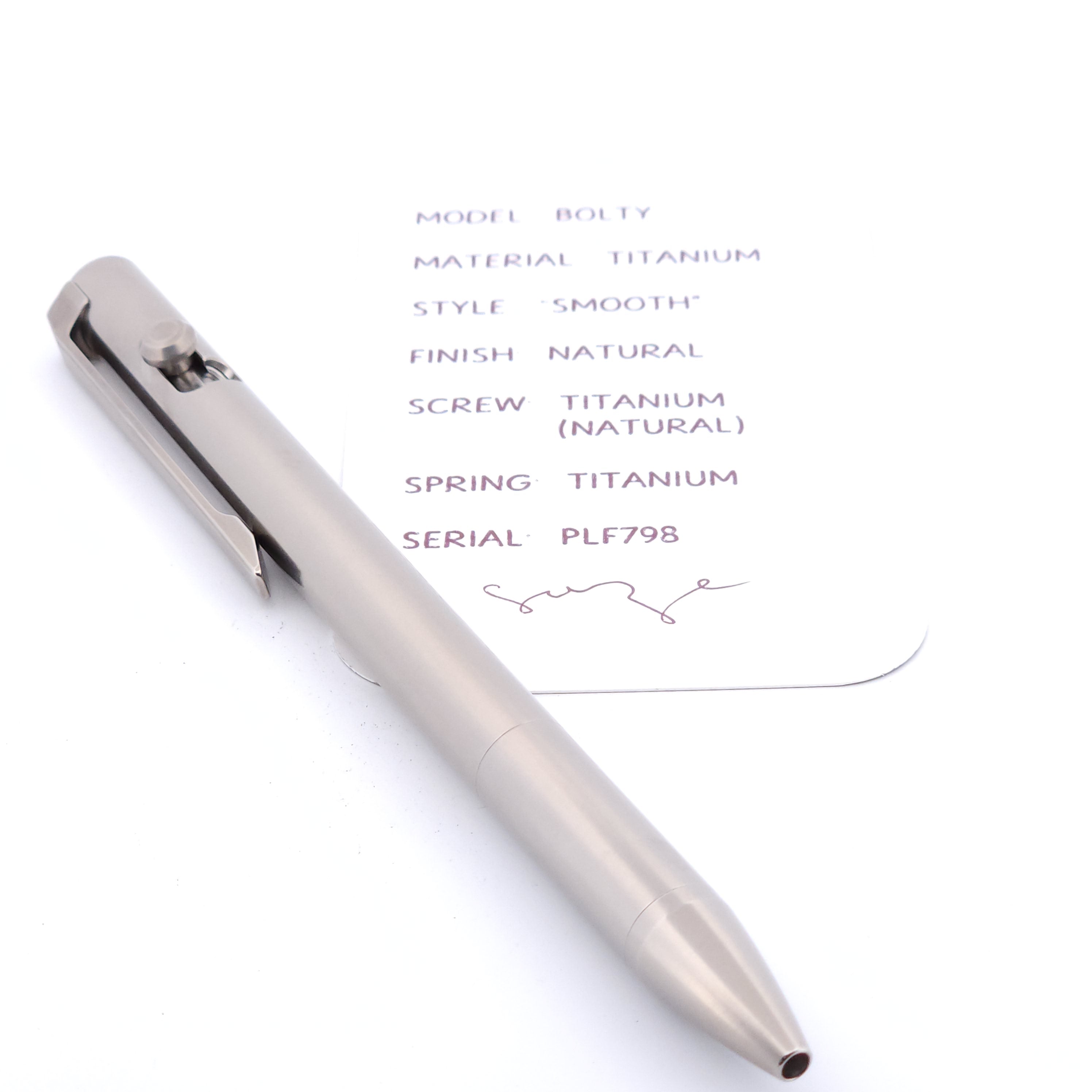 PenLab™ Custom Pen: PLF798 - "Bolty"