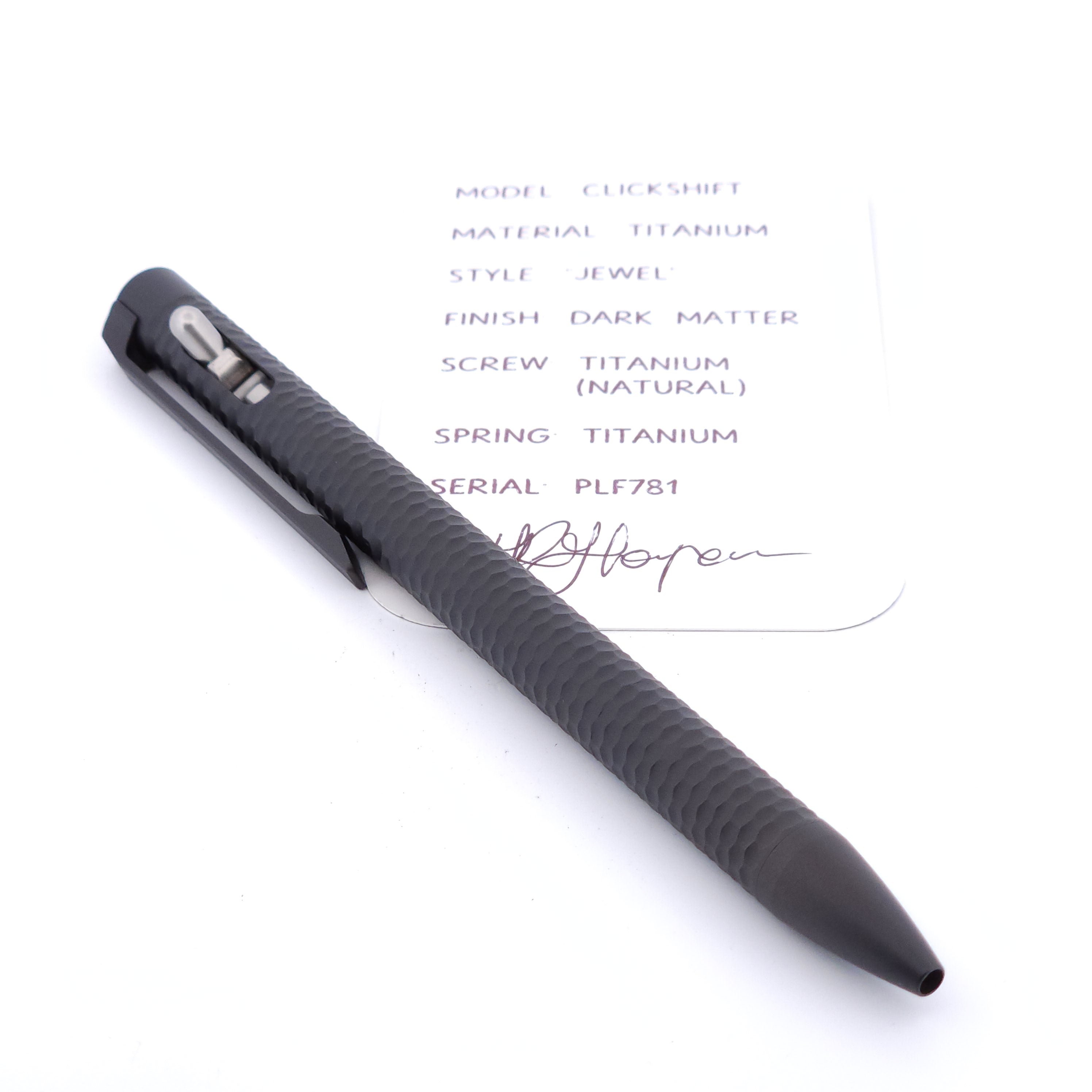 PenLab™ Custom Pen: PLF781 - "Jewel"
