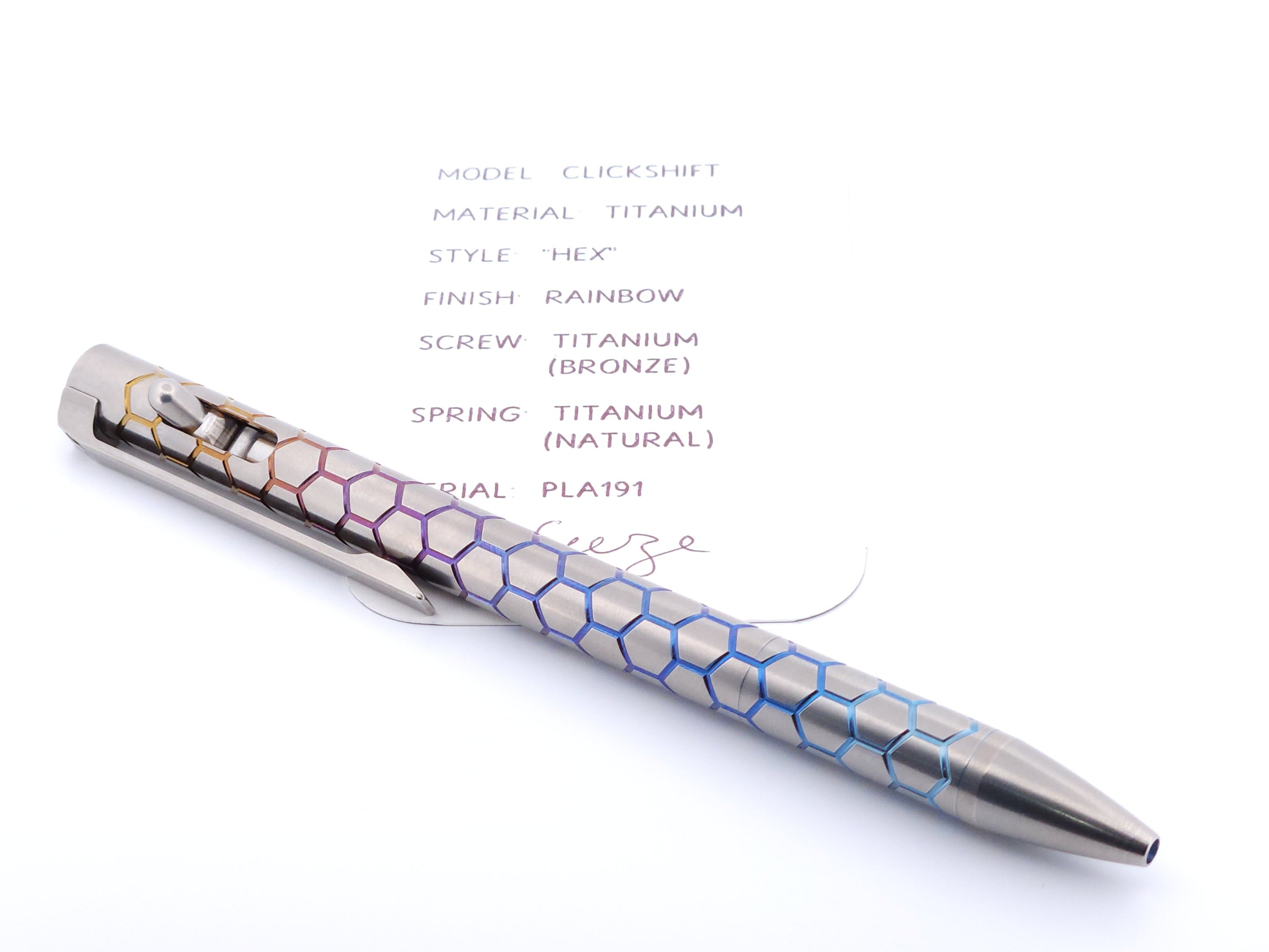 PenLab™ Custom Pen: PLA191
