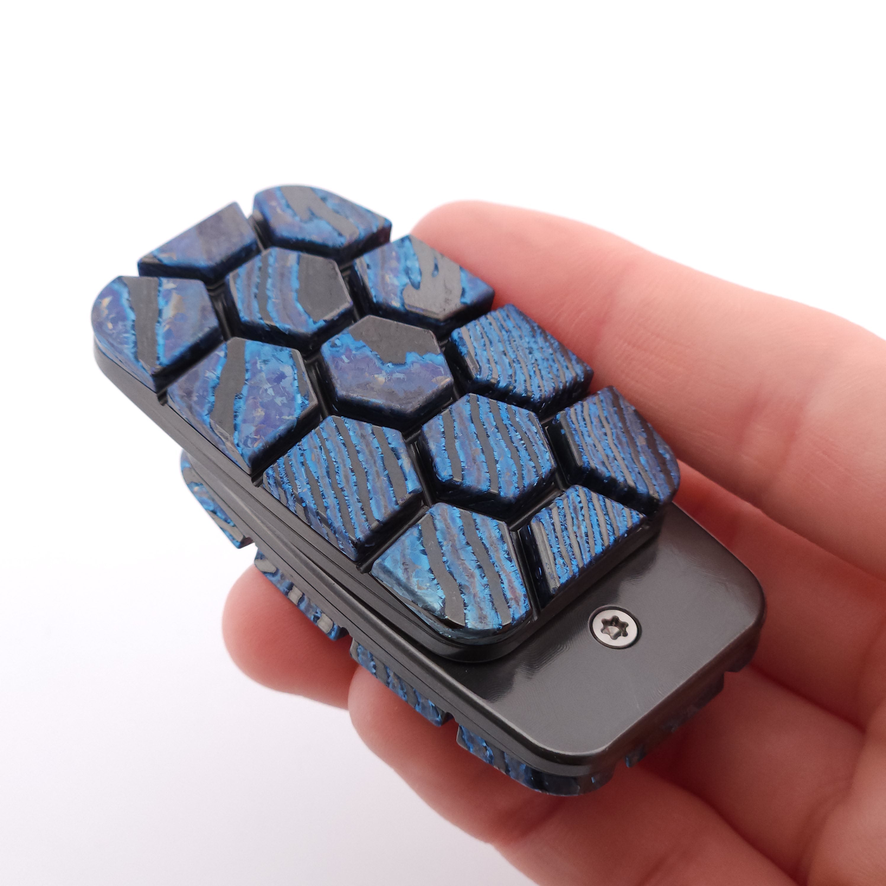 Exotic Custom Slider: EXB177 - Mosaic Turtle *BLEM*