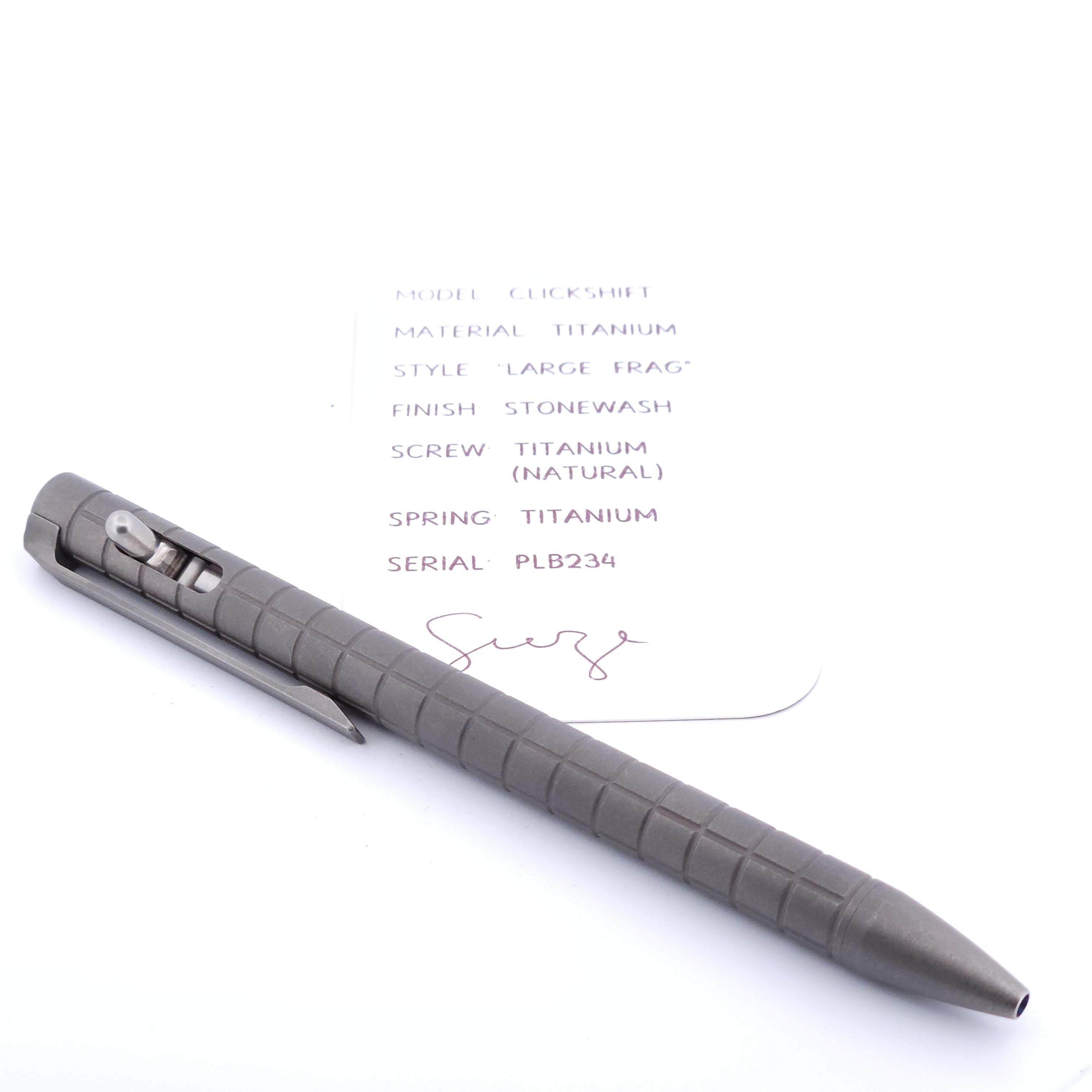 PenLab™ Custom Pen: PLB234