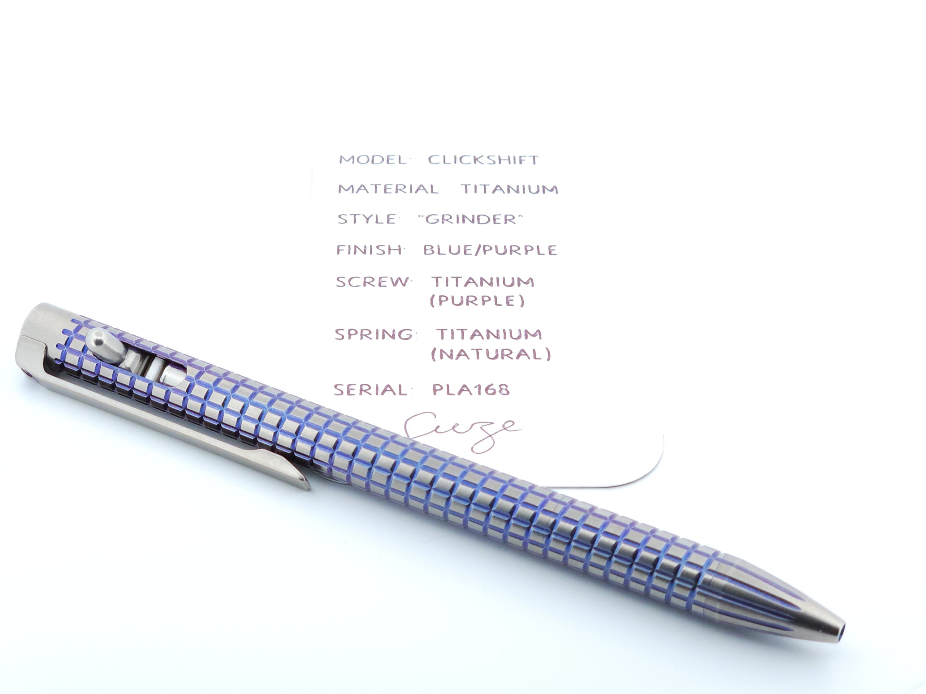 PenLab™ Custom Pen: PLA168
