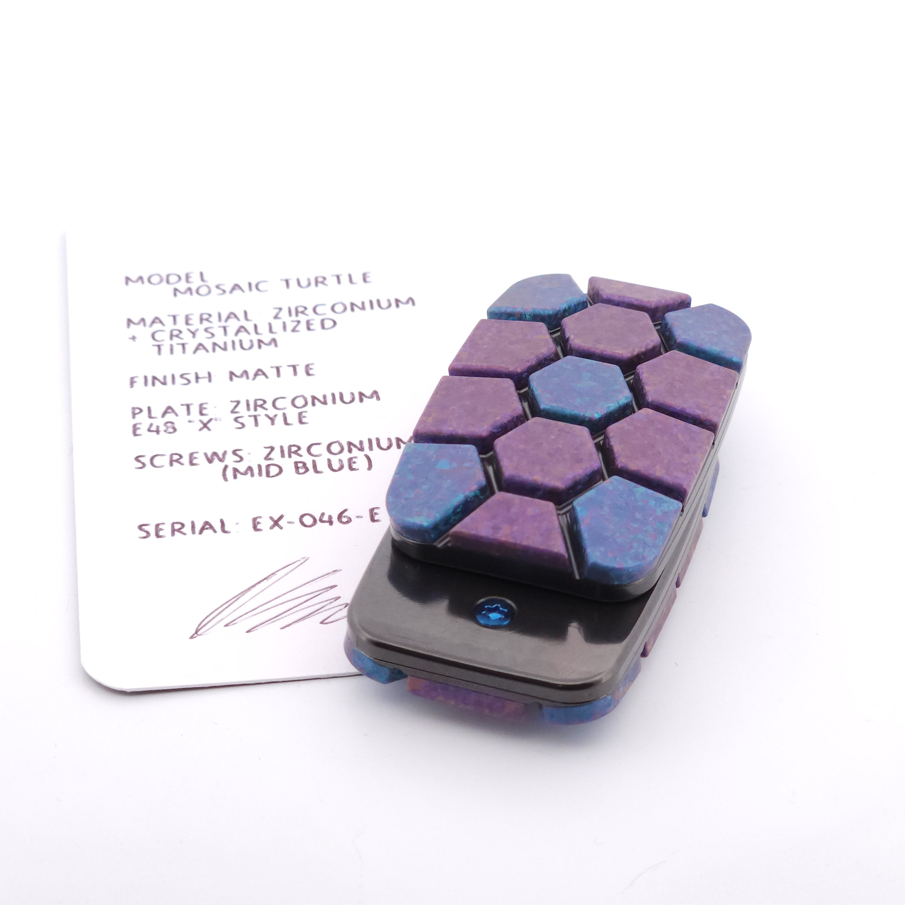 EX-046-E : Mosaic Turtle
