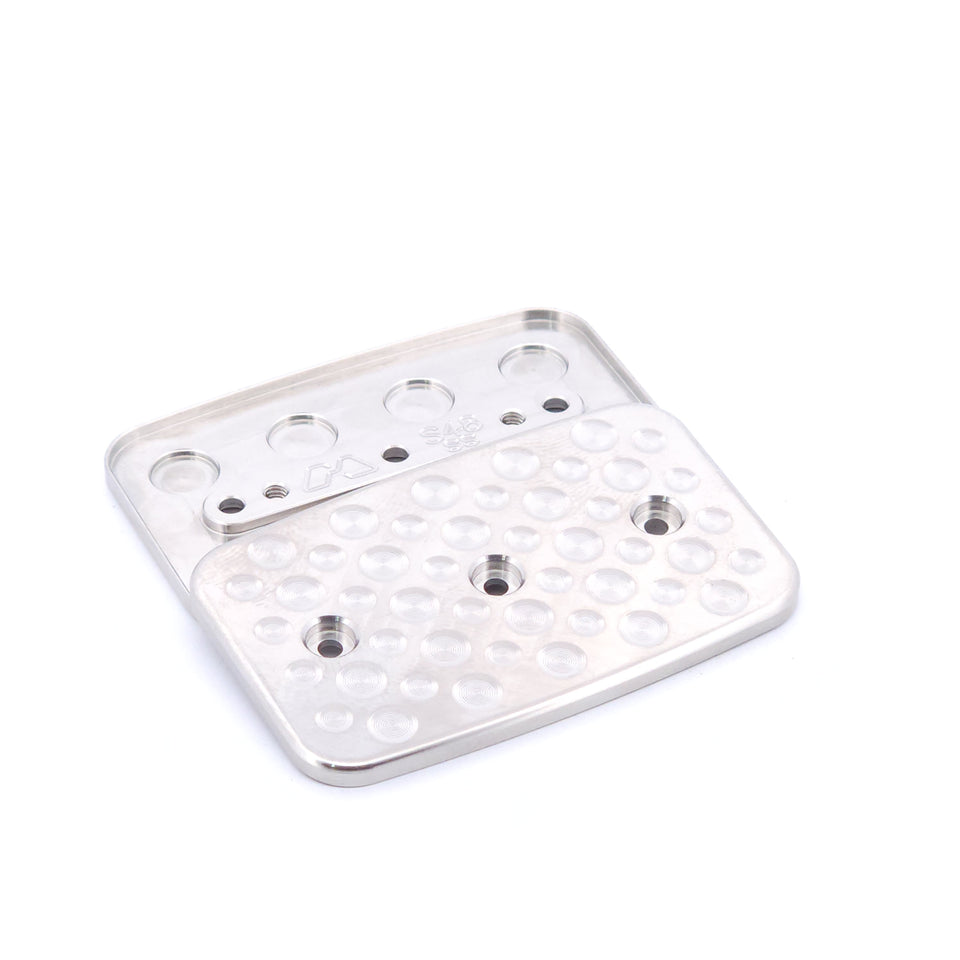 E48 "Swiss" Plate Set (Triple Screw)