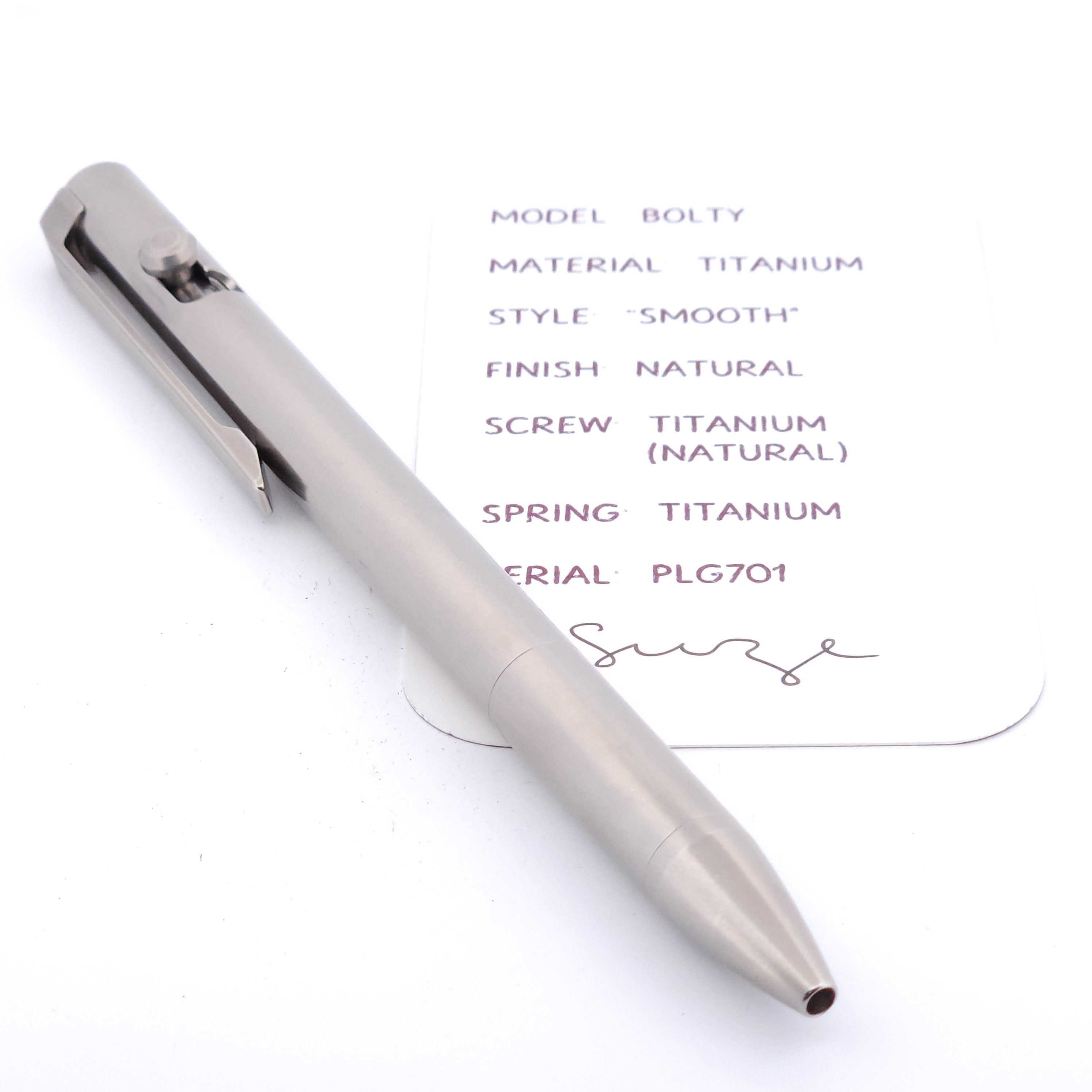 PenLab™ Custom Pen: PLG701 - "Bolty"