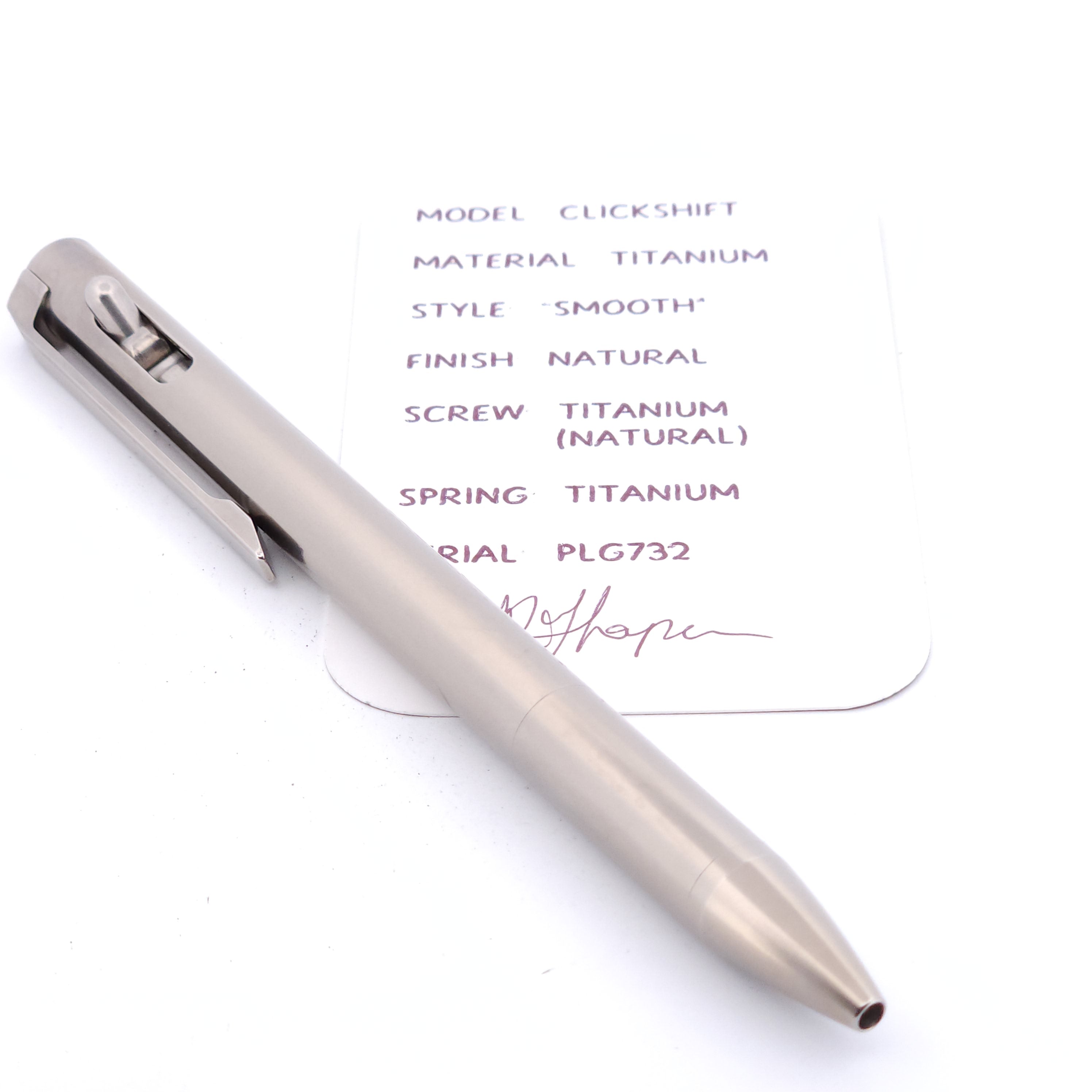 PenLab™ Custom Pen: PLG732 - "Smooth"