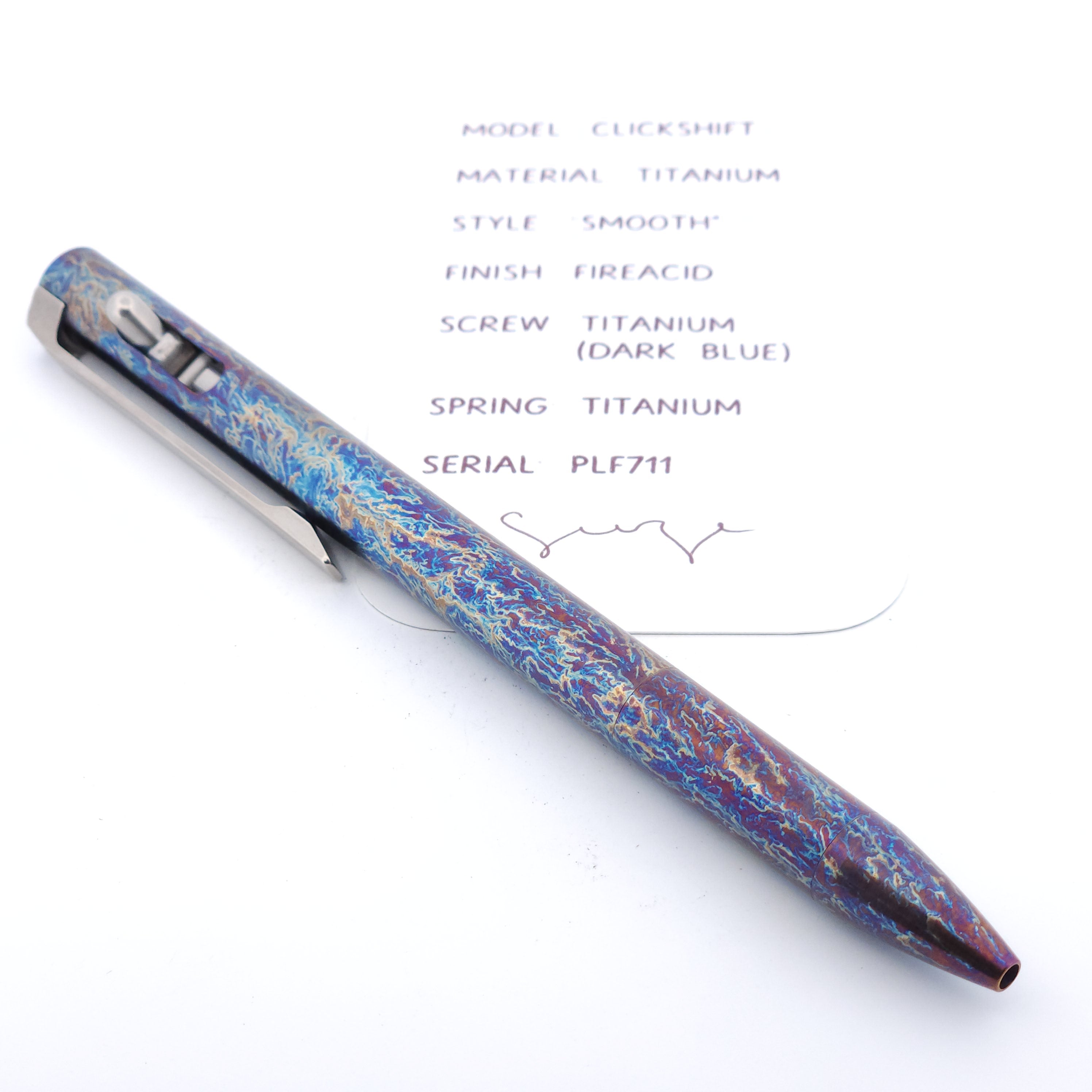 PenLab™ Custom Pen: PLF711 - "Smooth"