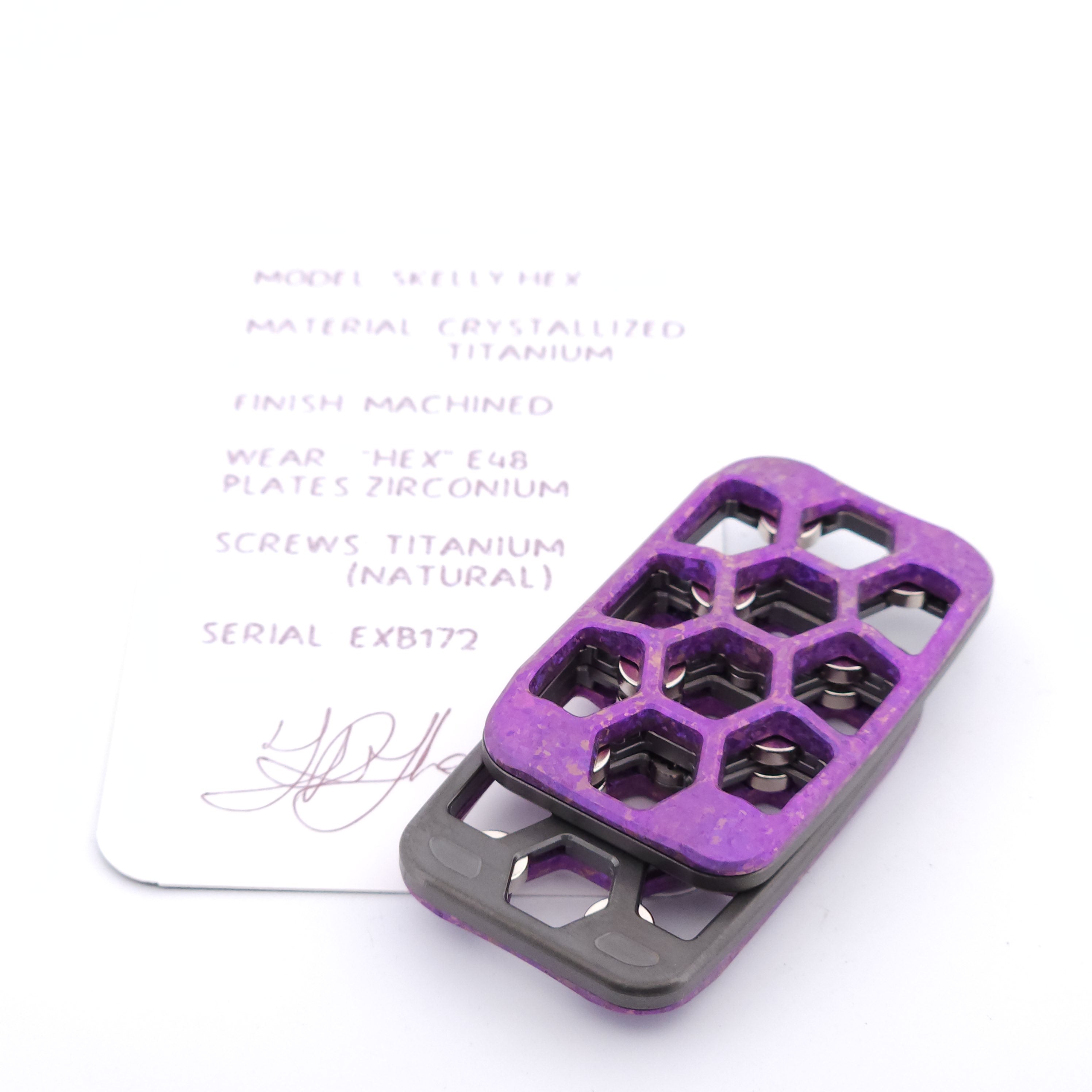Exotic Custom Slider: EXB172 - Skelly Hex