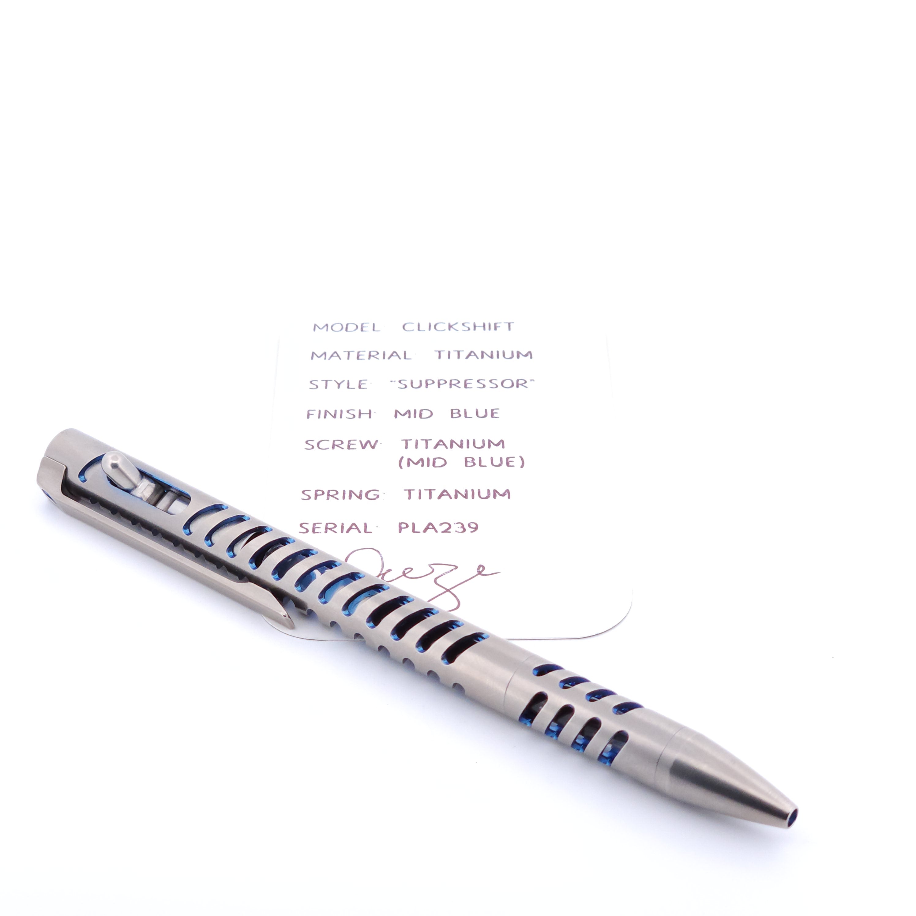 PenLab™ Custom Pen: PLA239