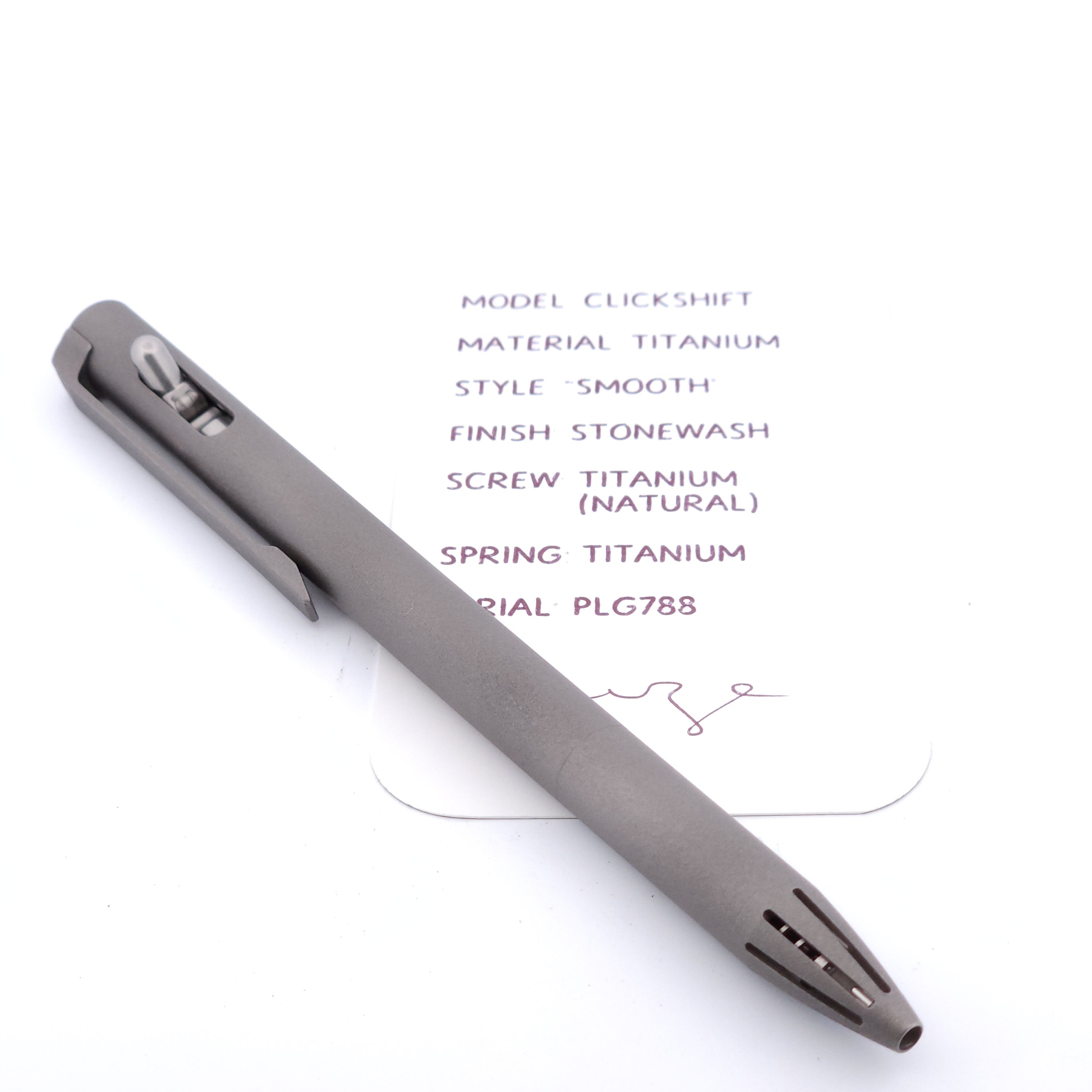 PenLab™ Custom Pen: PLG788 - "Smooth" (Stonewash)