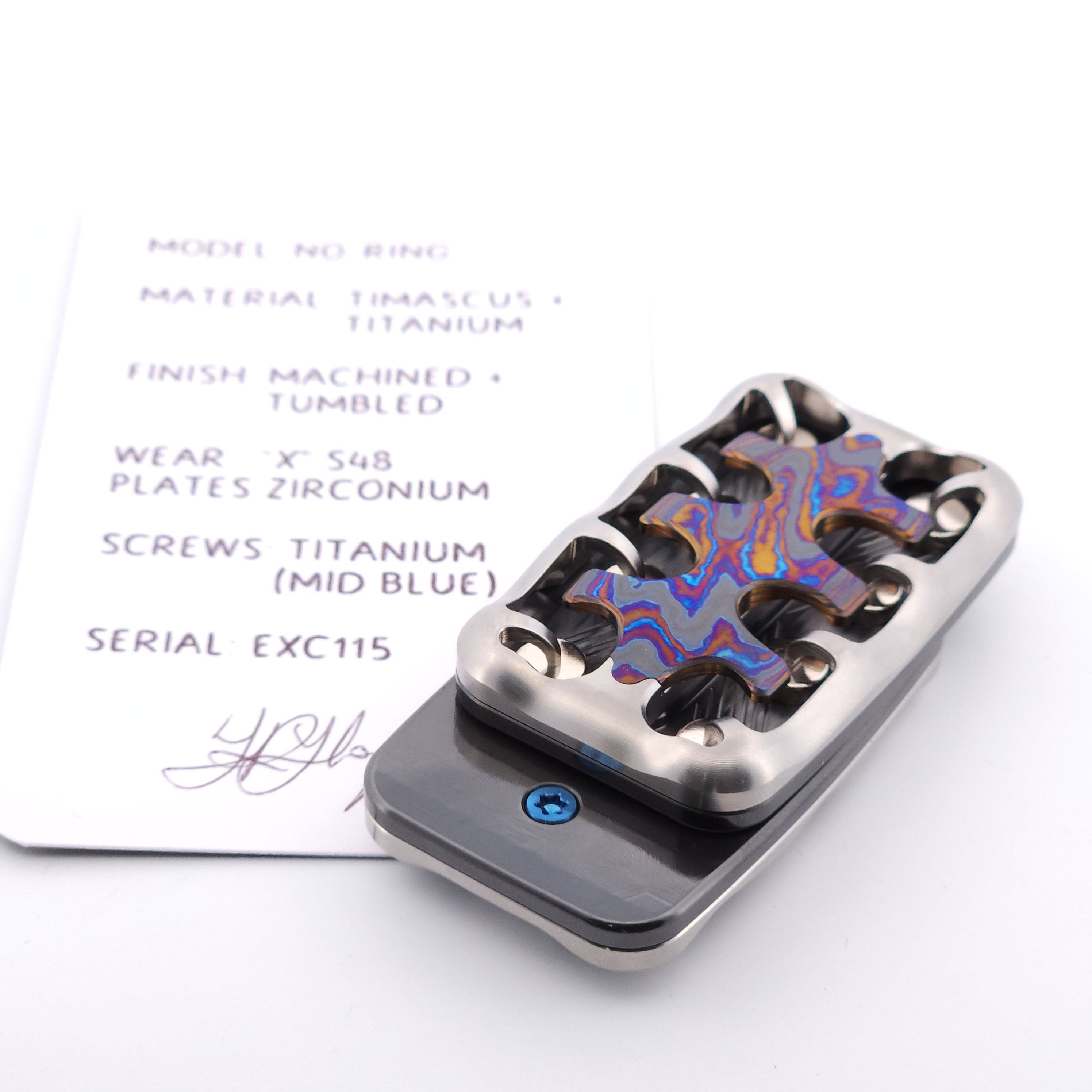 Exotic Custom Slider: EXC115 - No-Ring
