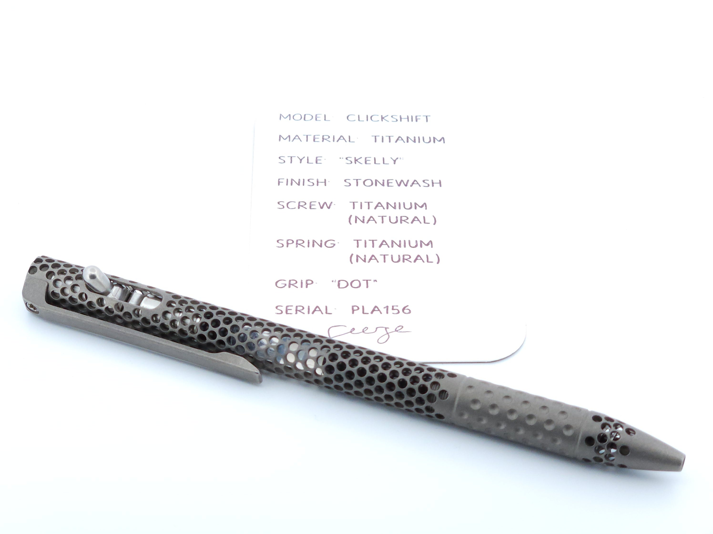 PenLab™ Custom Pen: PLA156