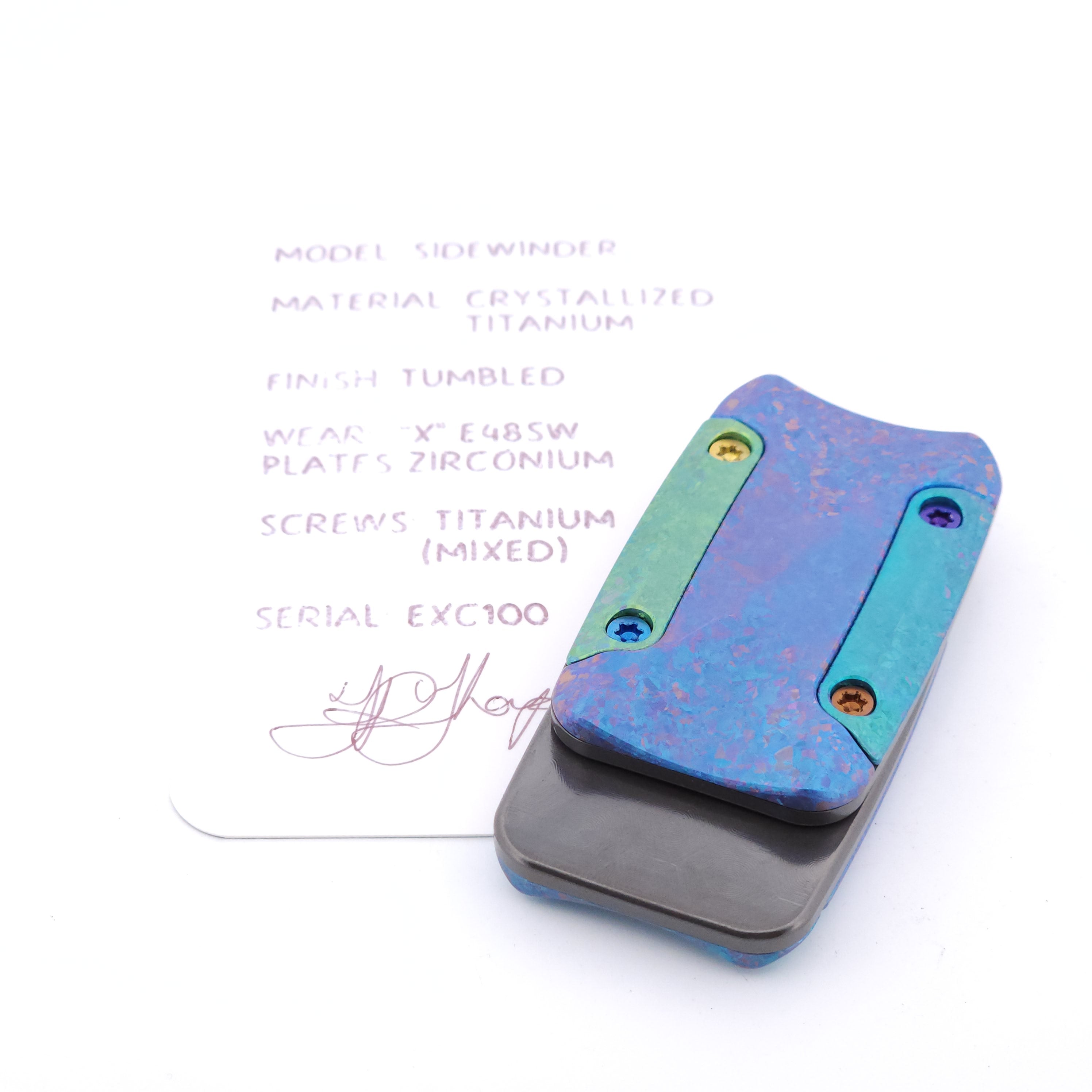 Exotic Custom Slider: EXC100 - SideWinder