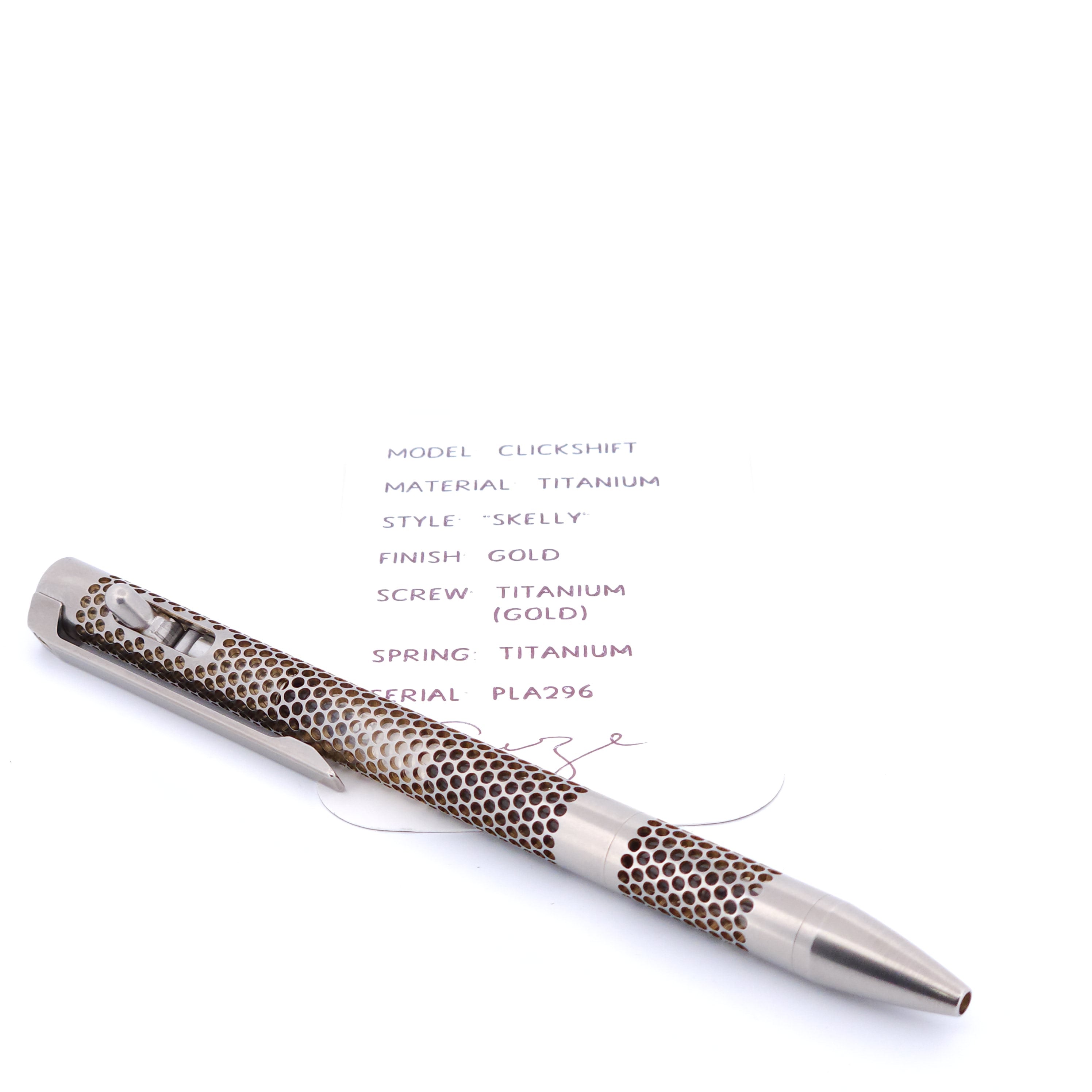 PenLab™ Custom Pen: PLA296