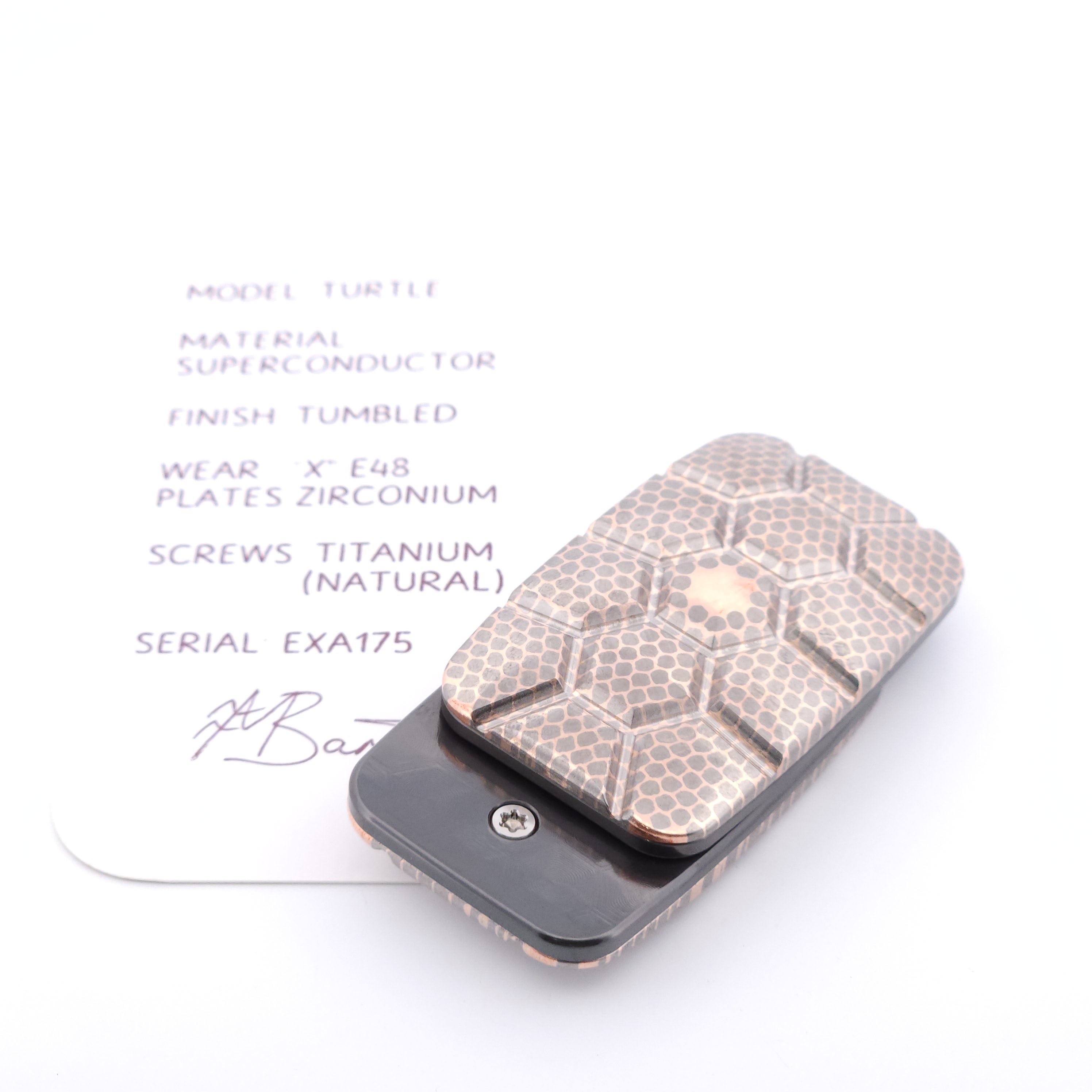 Exotic Custom Slider: EXA175 - Turtle