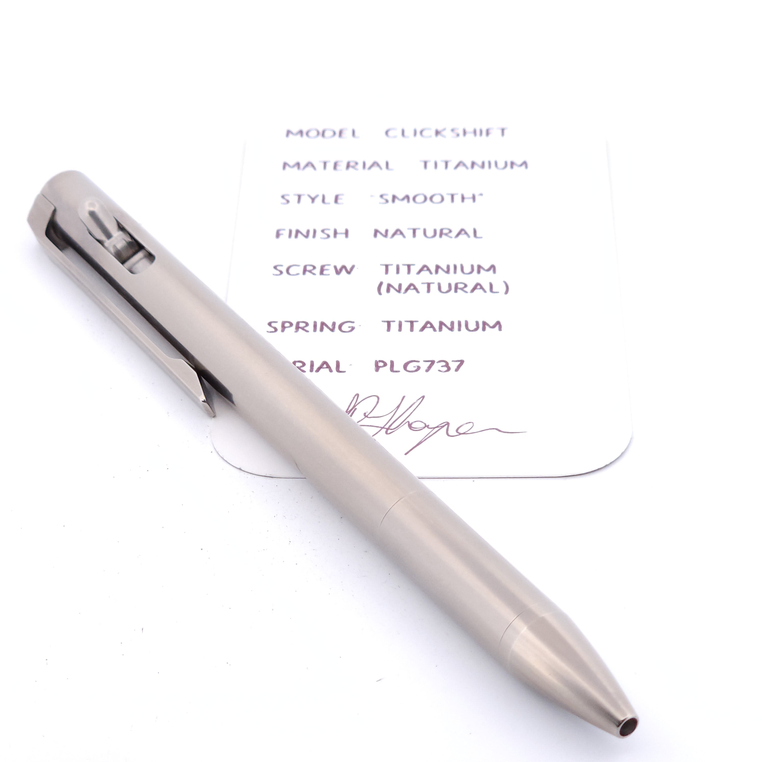 PenLab™ Custom Pen: PLG737 - "Smooth"