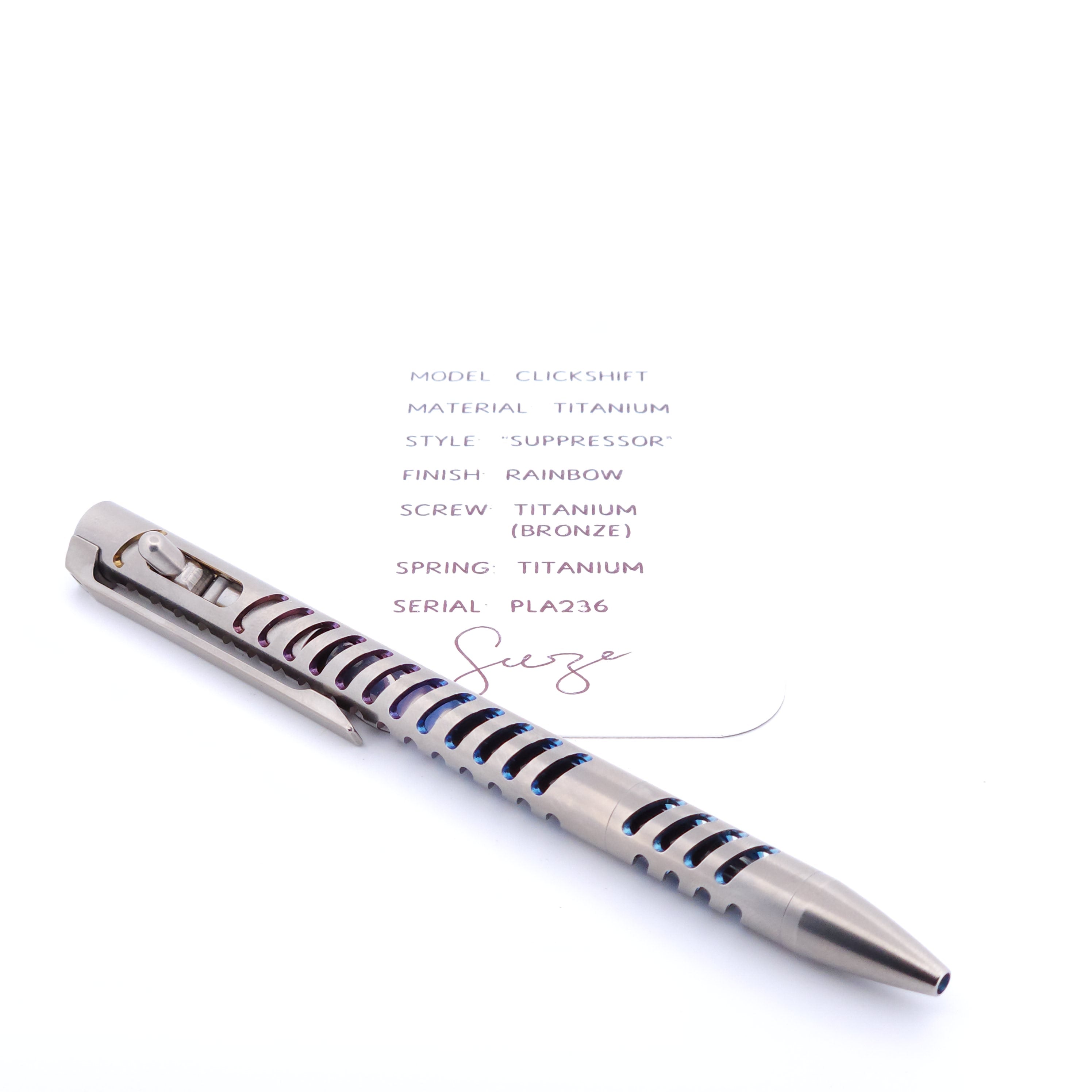 PenLab™ Custom Pen: PLA236