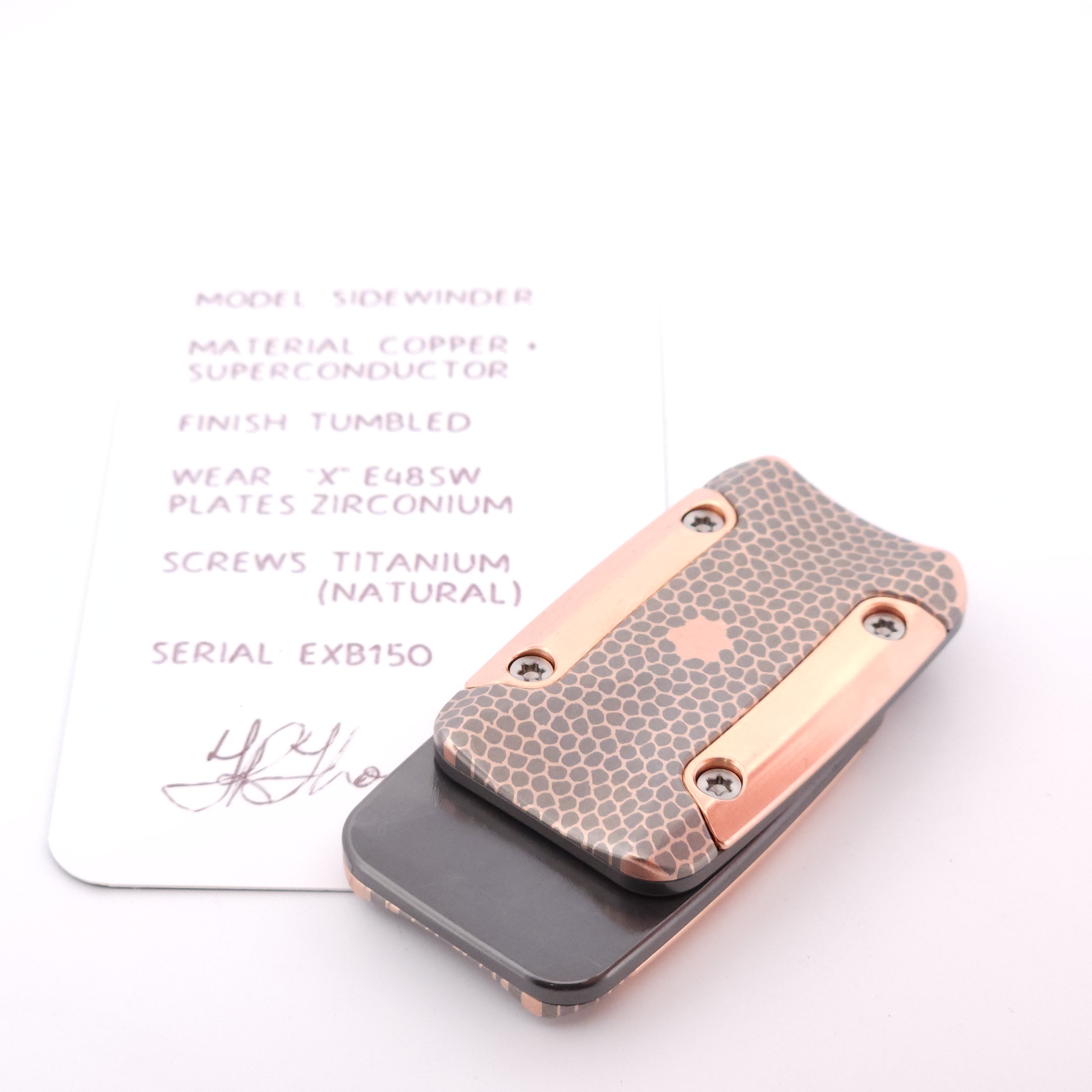 Exotic Custom Slider: EXB150 - SideWinder