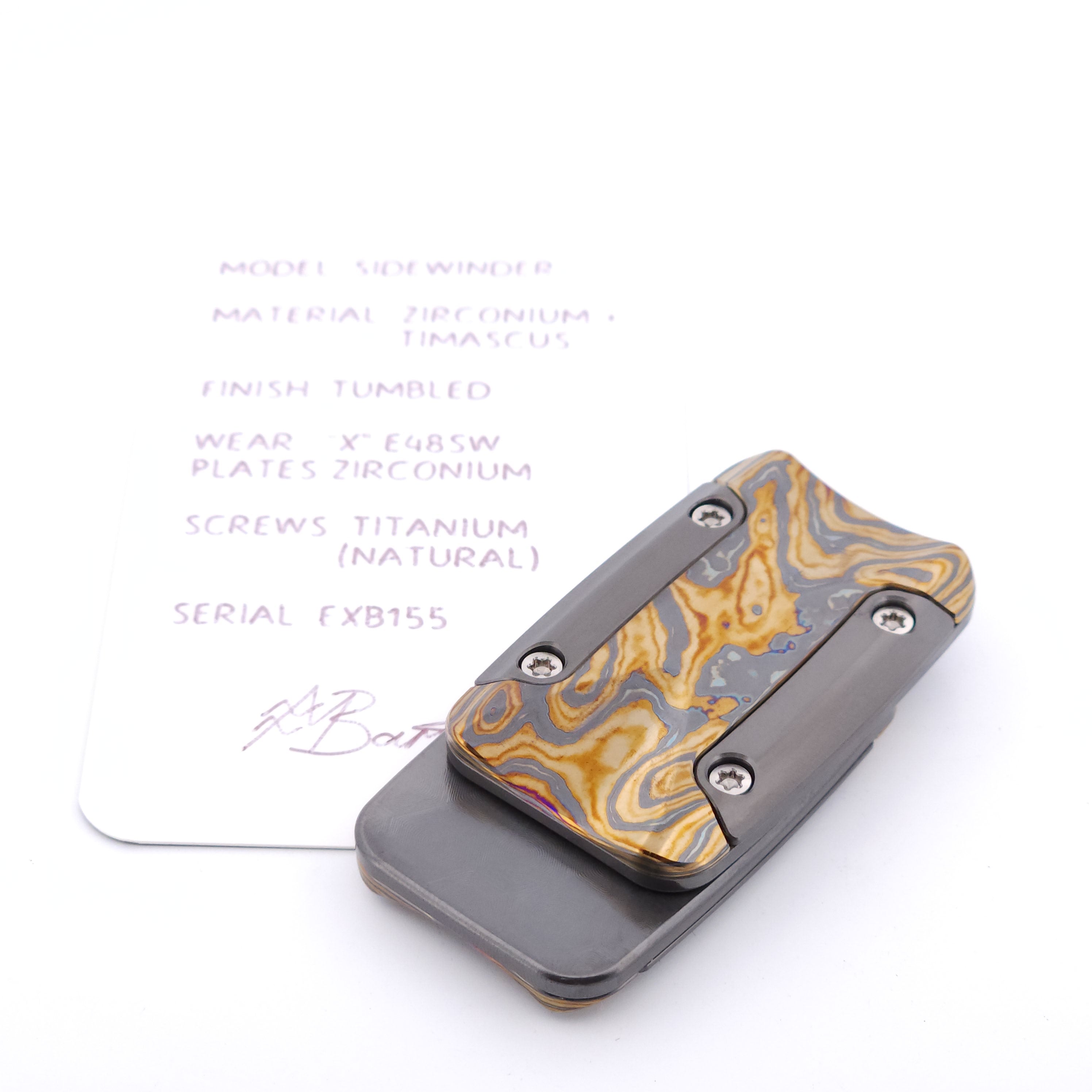 Exotic Custom Slider: EXB155 - SideWinder