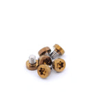 Titanium 2-56 Size Screws (Set of SIX for Slider Plates) "Bronze"