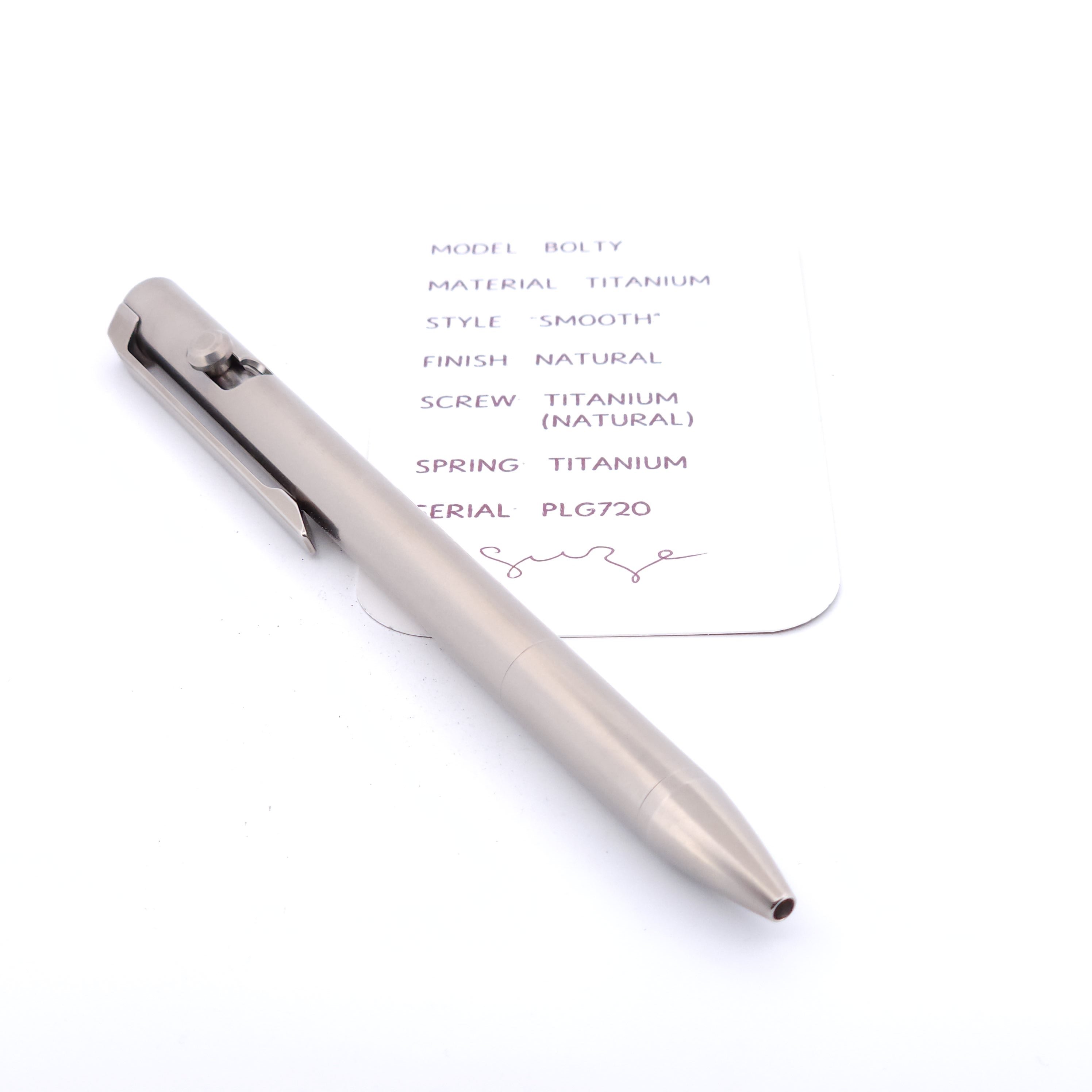PenLab™ Custom Pen: PLG720 - "Bolty"