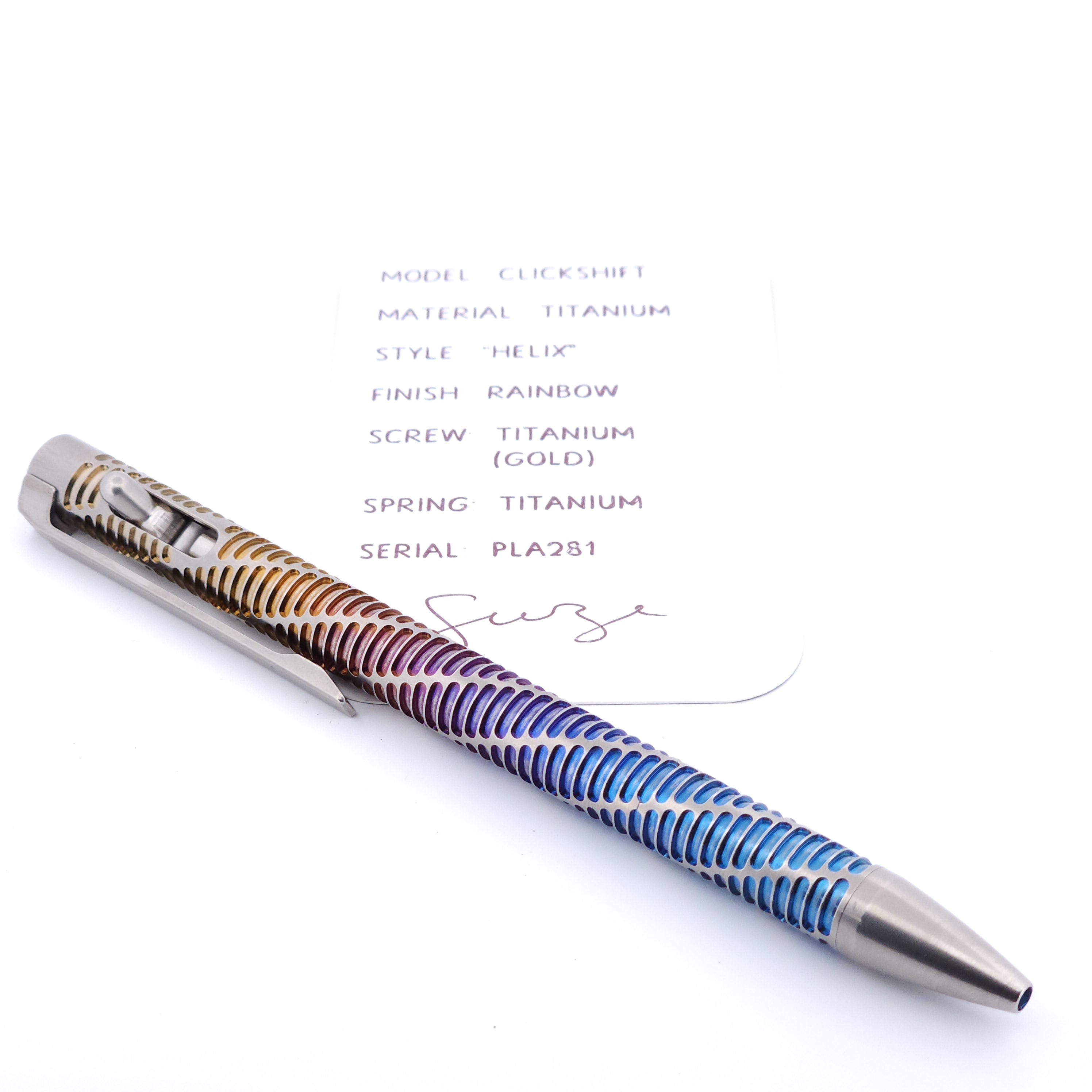 PenLab™ Custom Pen: PLA281