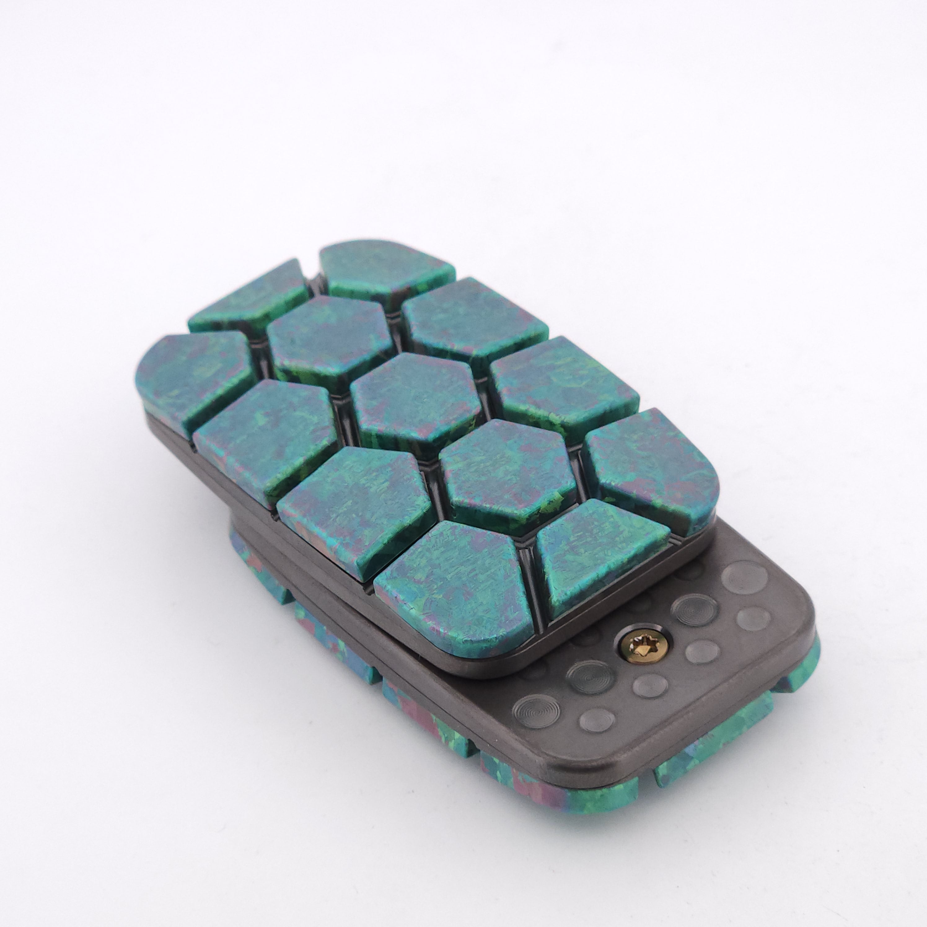 Exotic Custom Slider EX-069-E: Mosaic Turtle