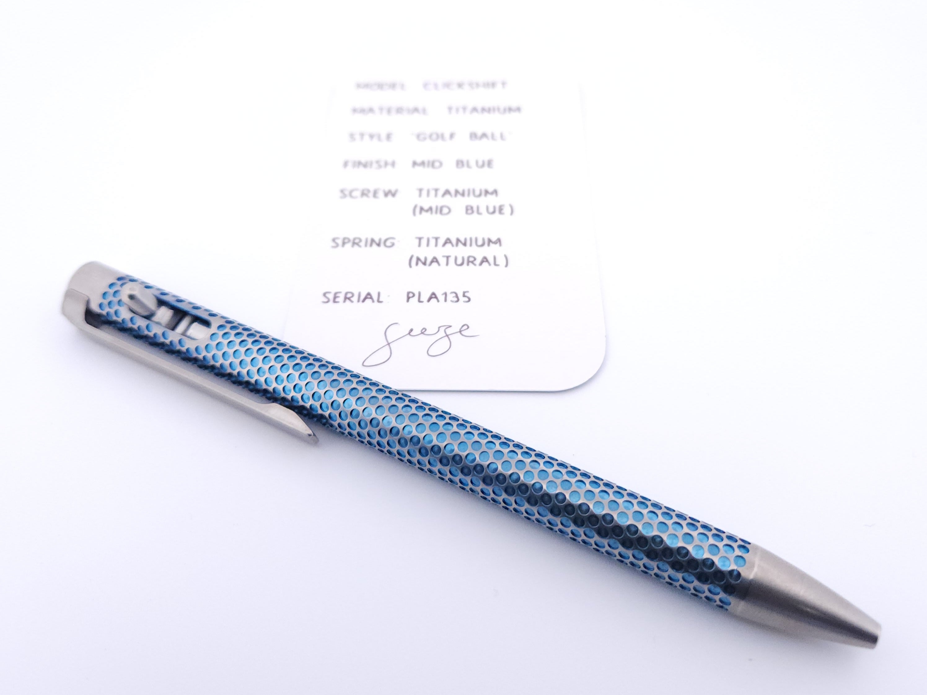 PenLab™ Custom Pen: PLA135