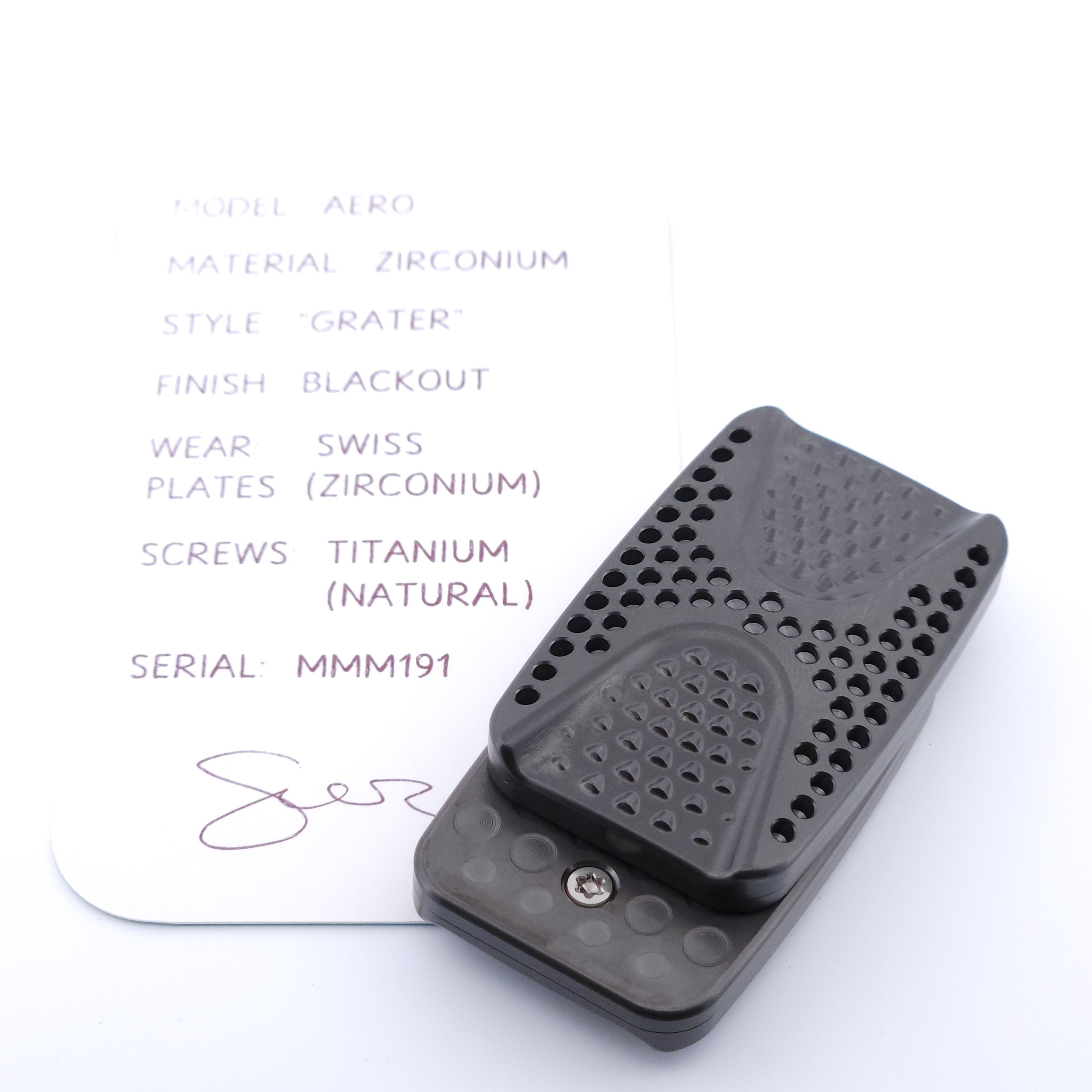 MagLab™ Custom Slider: MMM191 "Aero"