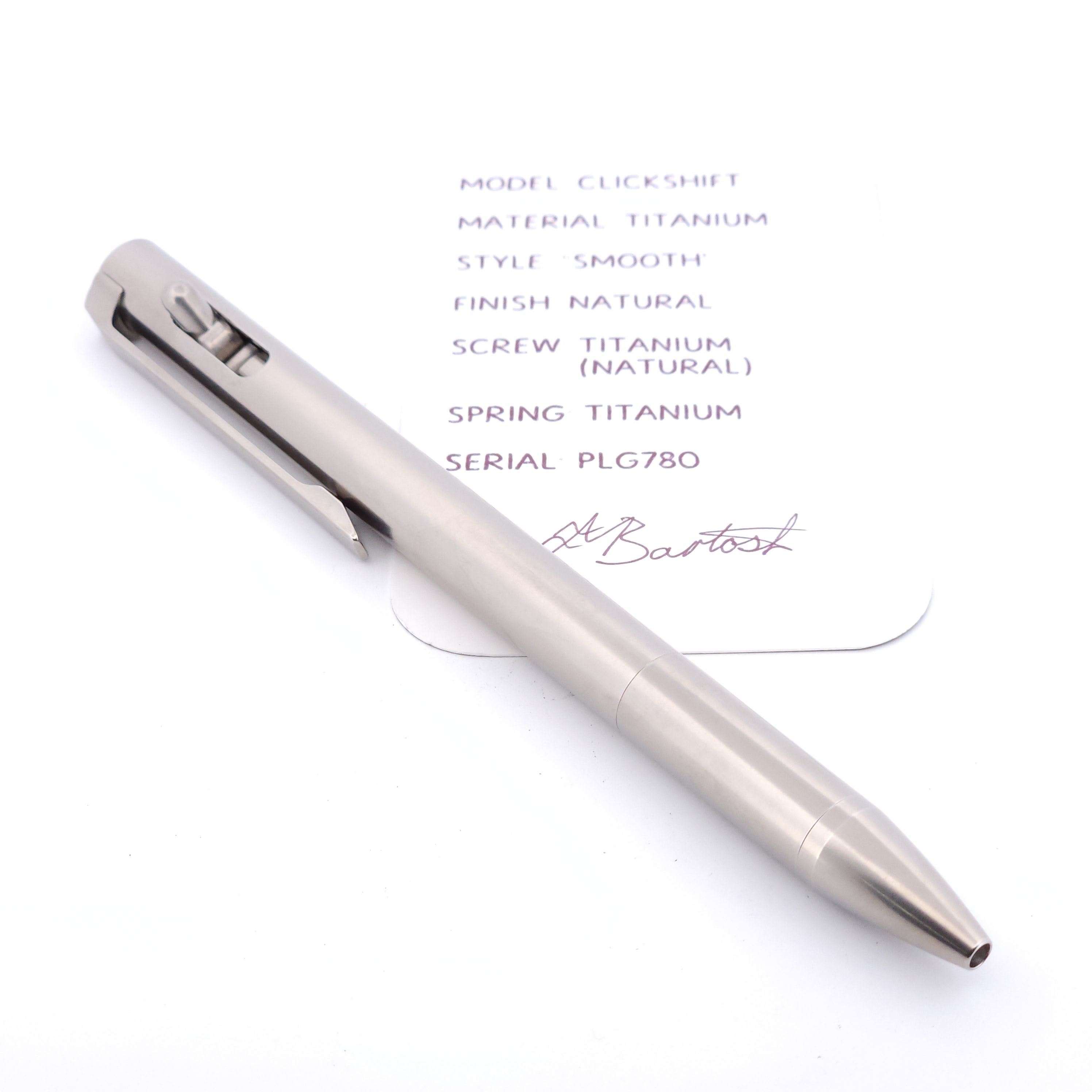 PenLab™ Custom Pen: PLG780 - "Smooth"