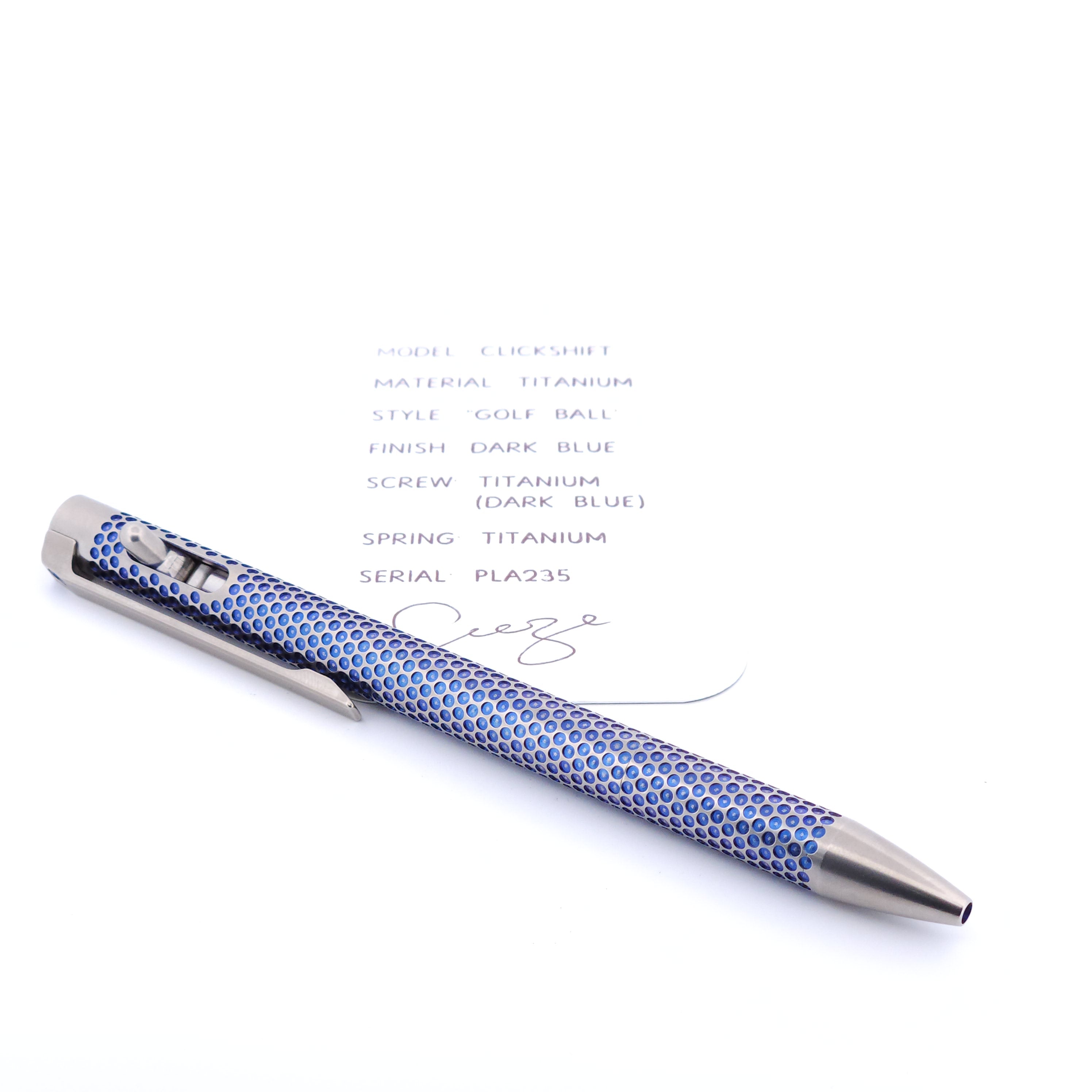 PenLab™ Custom Pen: PLA235