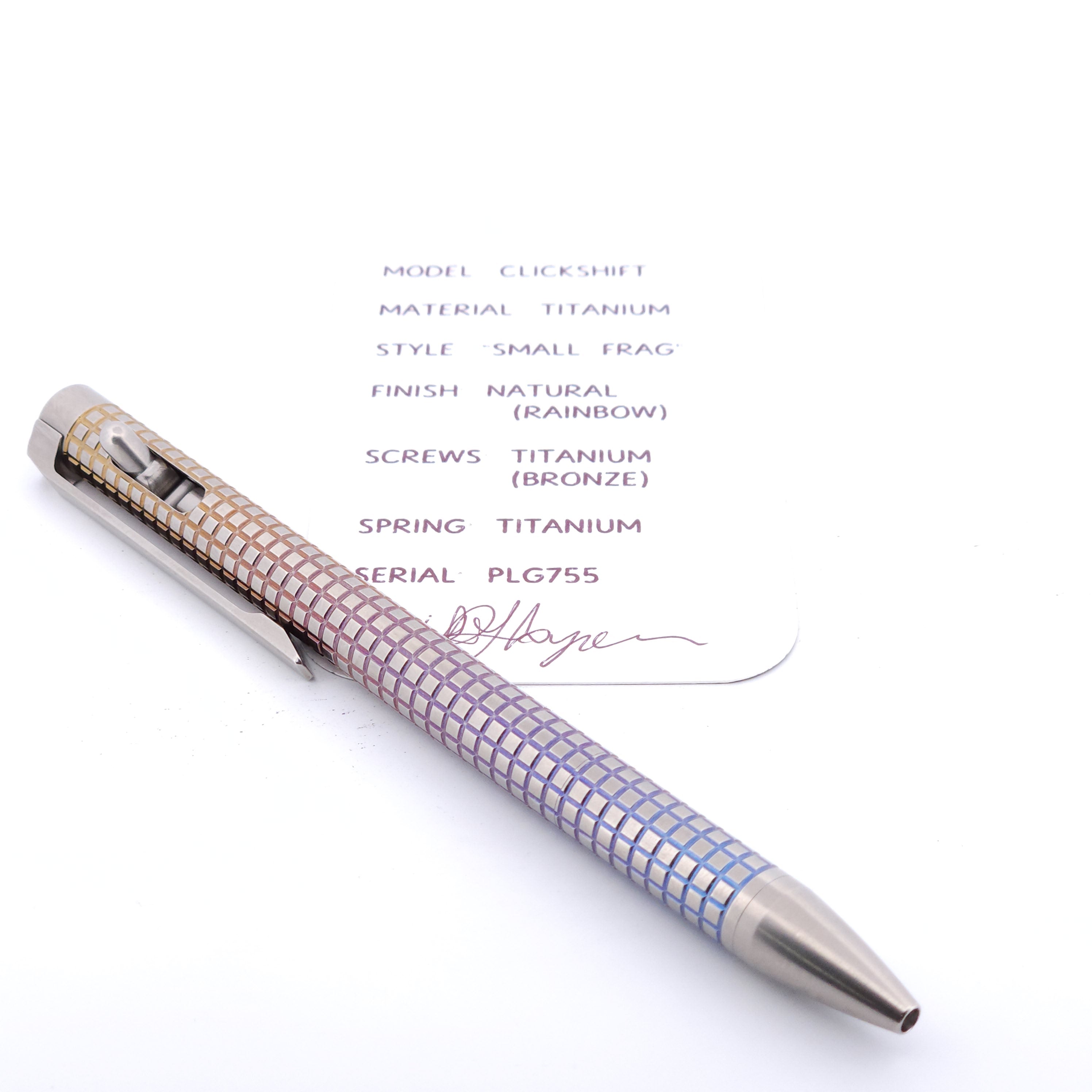 PenLab™ Custom Pen: PLG755 - "Frag" (Small)