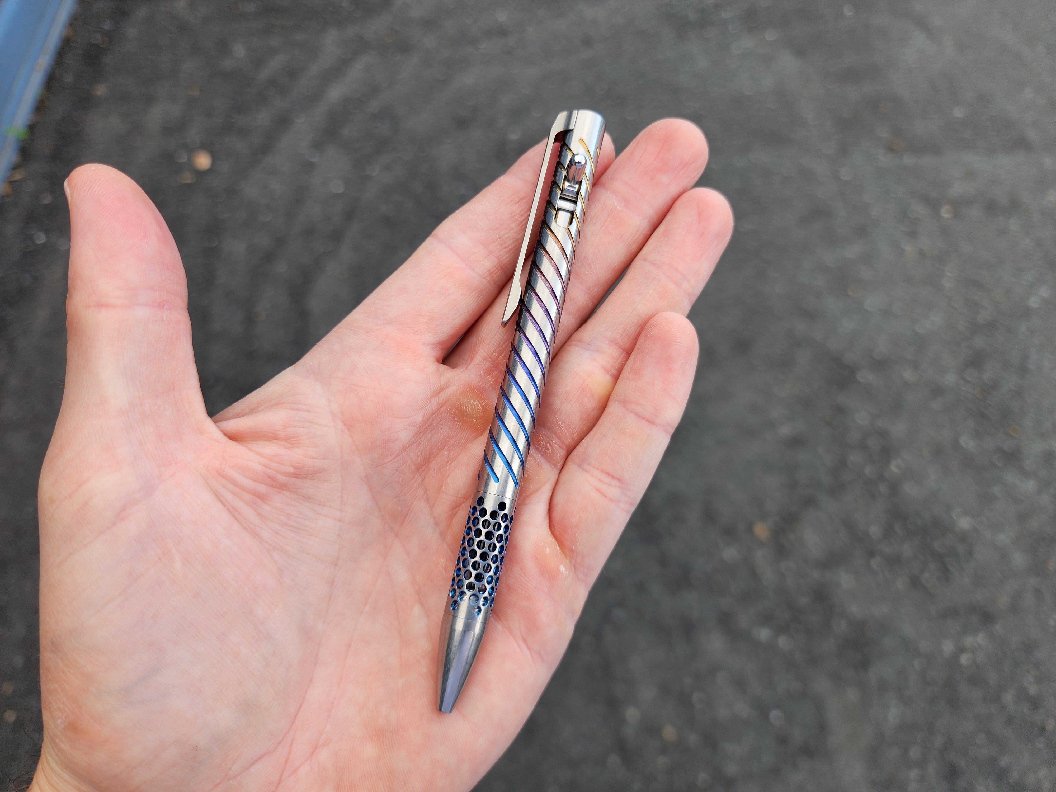 Custom Pen - Titanium Clickshift™ - CPA001