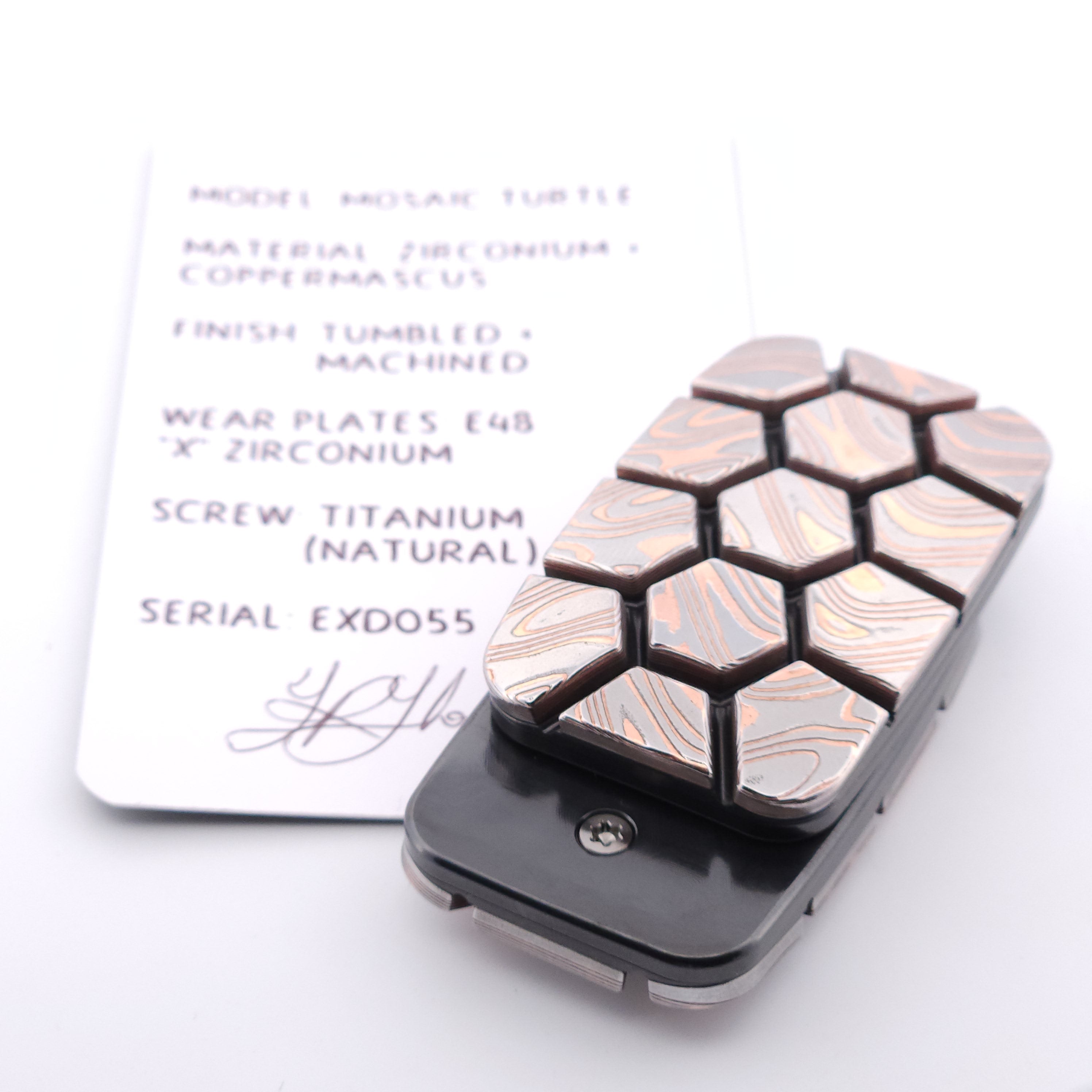 Exotic Custom Slider: EXD055 - Mosaic Turtle