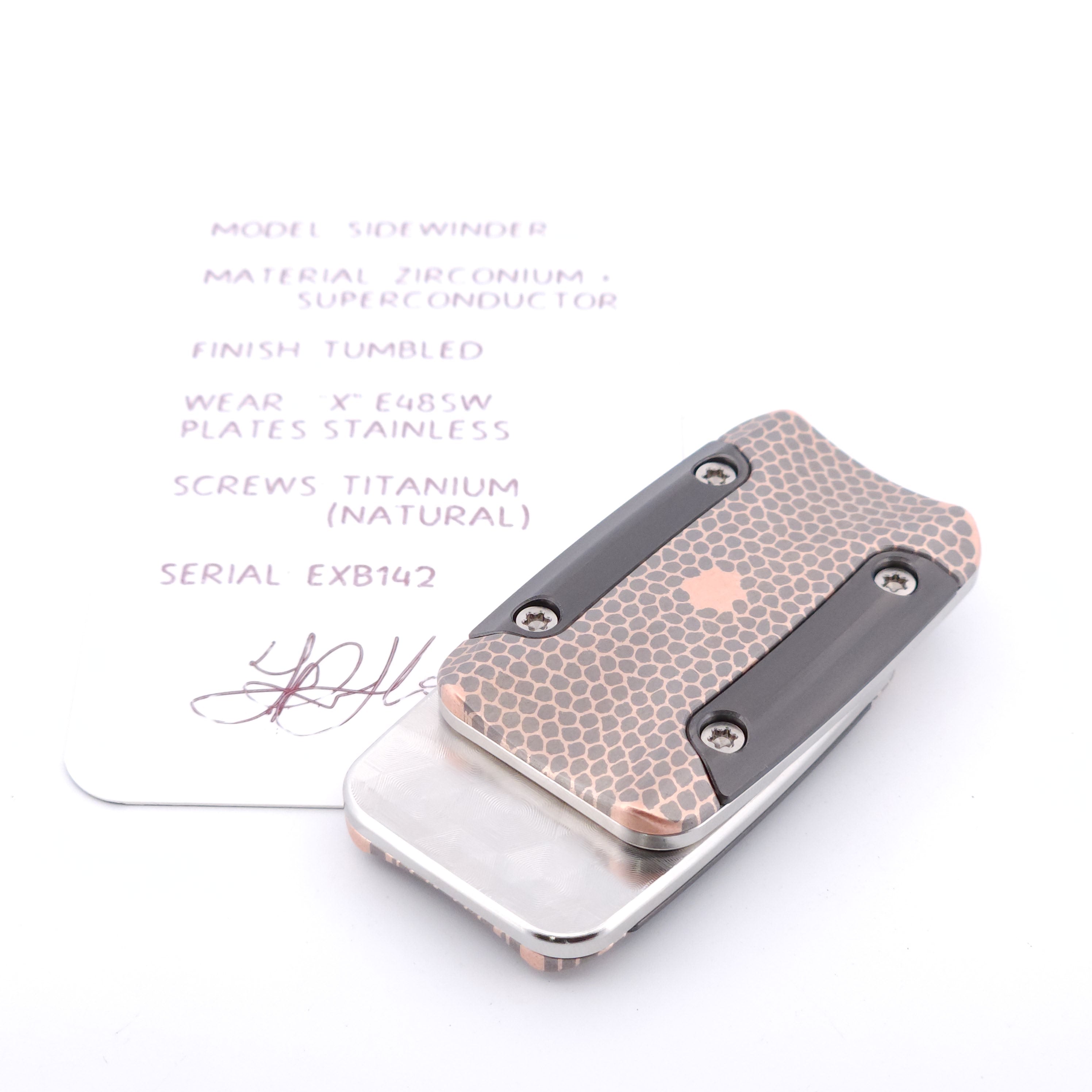 Exotic Custom Slider: EXB142 - SideWinder